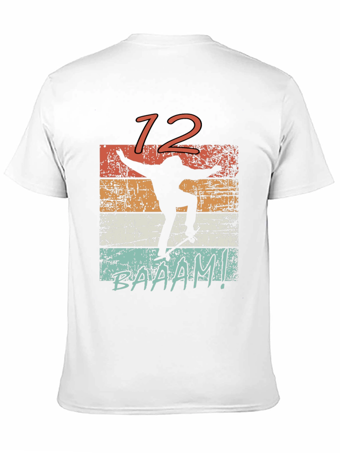 Retro Skater Tee - BAAAM! Design