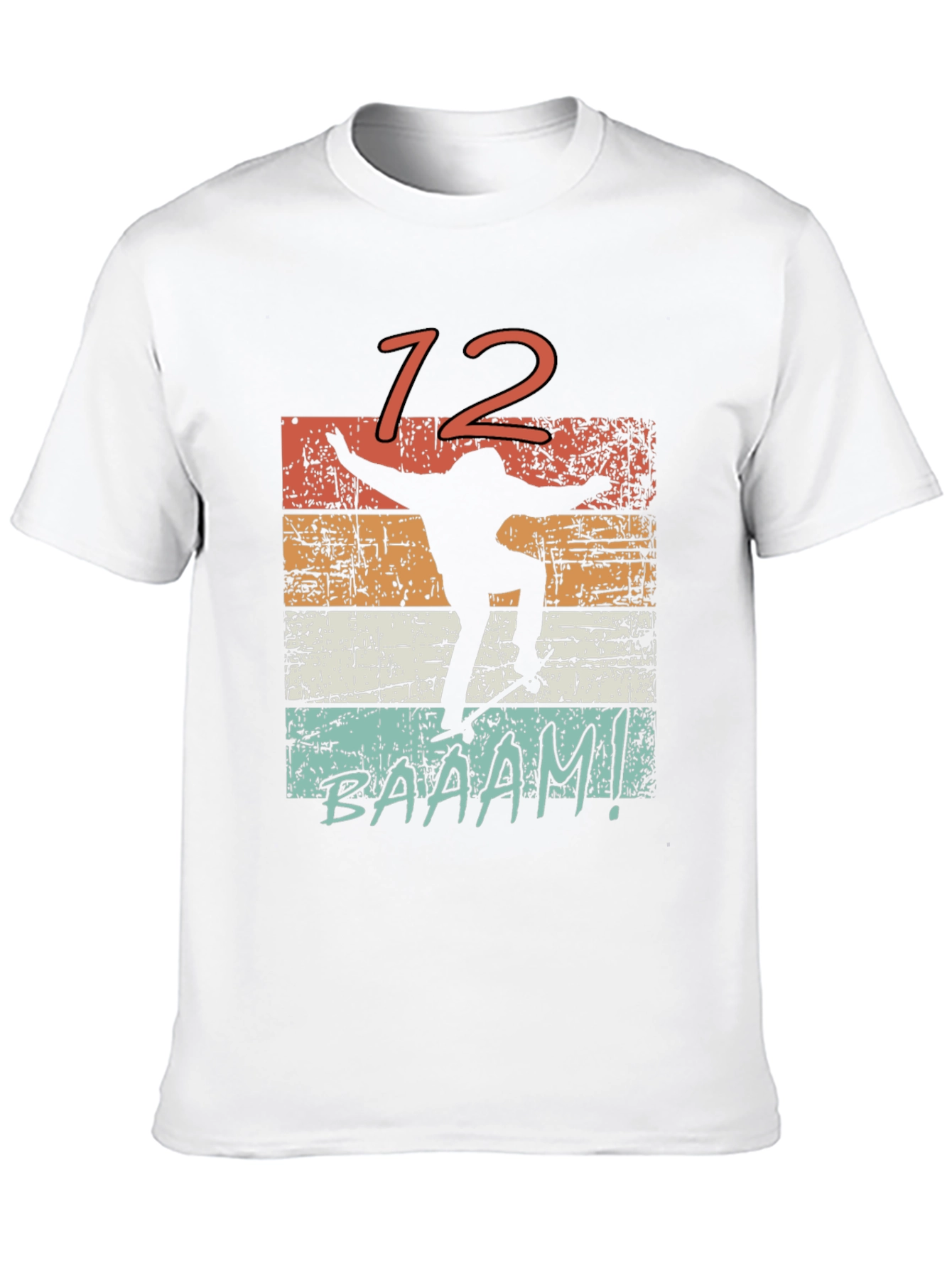 Retro Skater Tee - BAAAM! Design