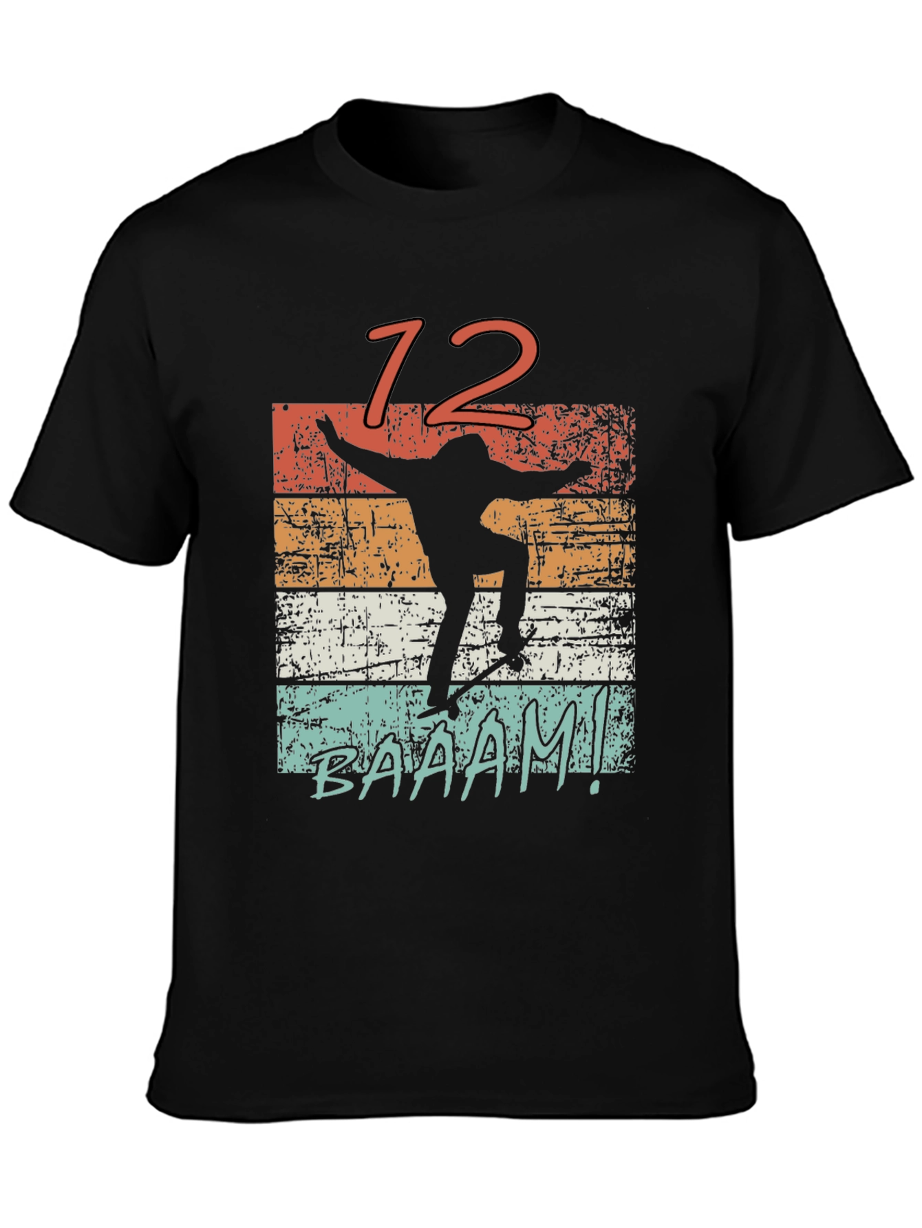 Retro Skater Tee - BAAAM! Design