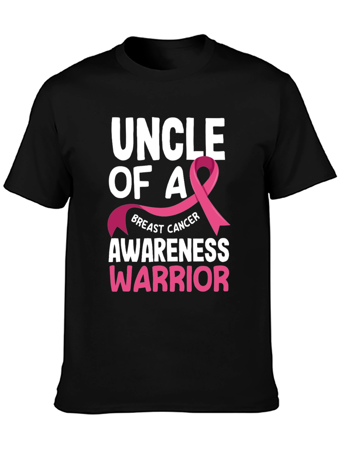 Uncle of a Breast Cancer Awareness Warrior T-Shirt