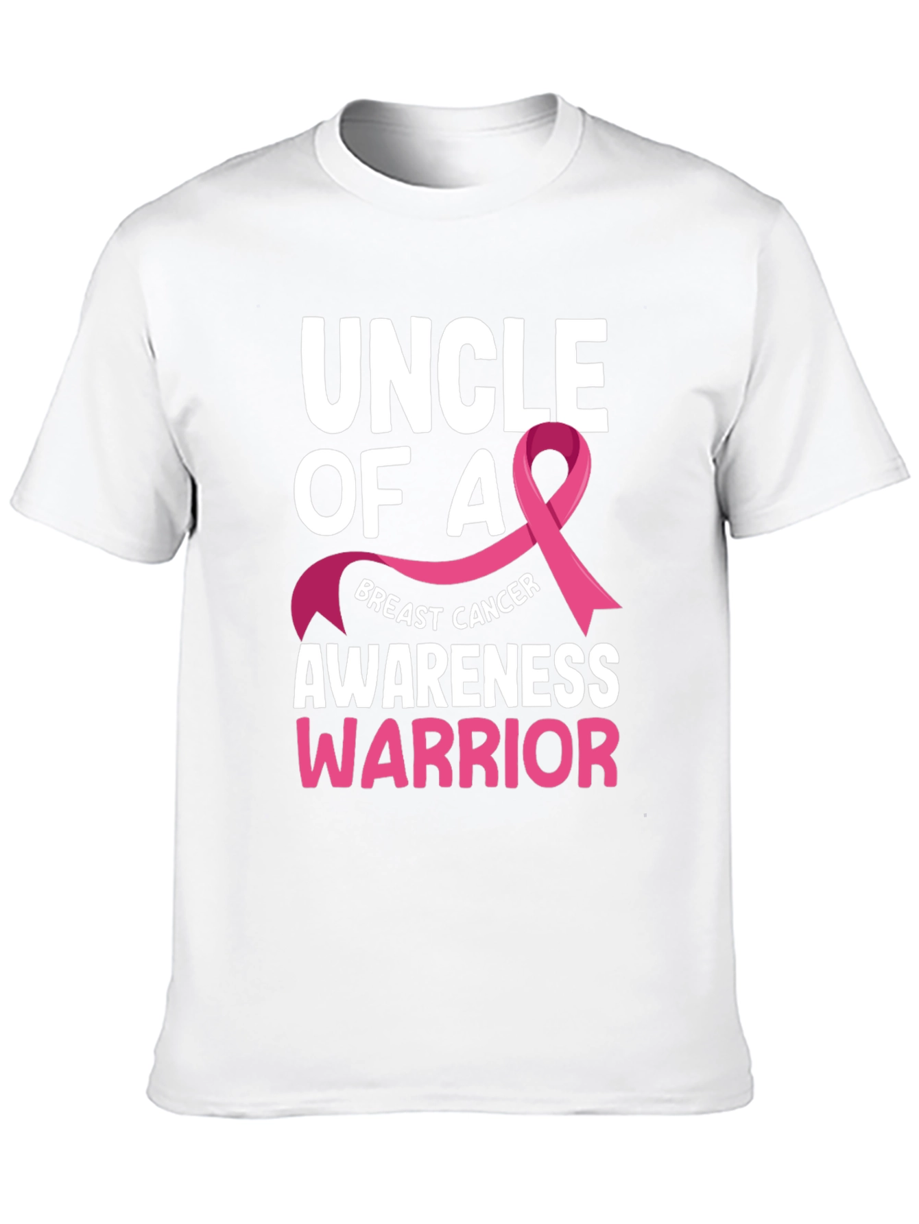 Uncle of a Breast Cancer Awareness Warrior T-Shirt