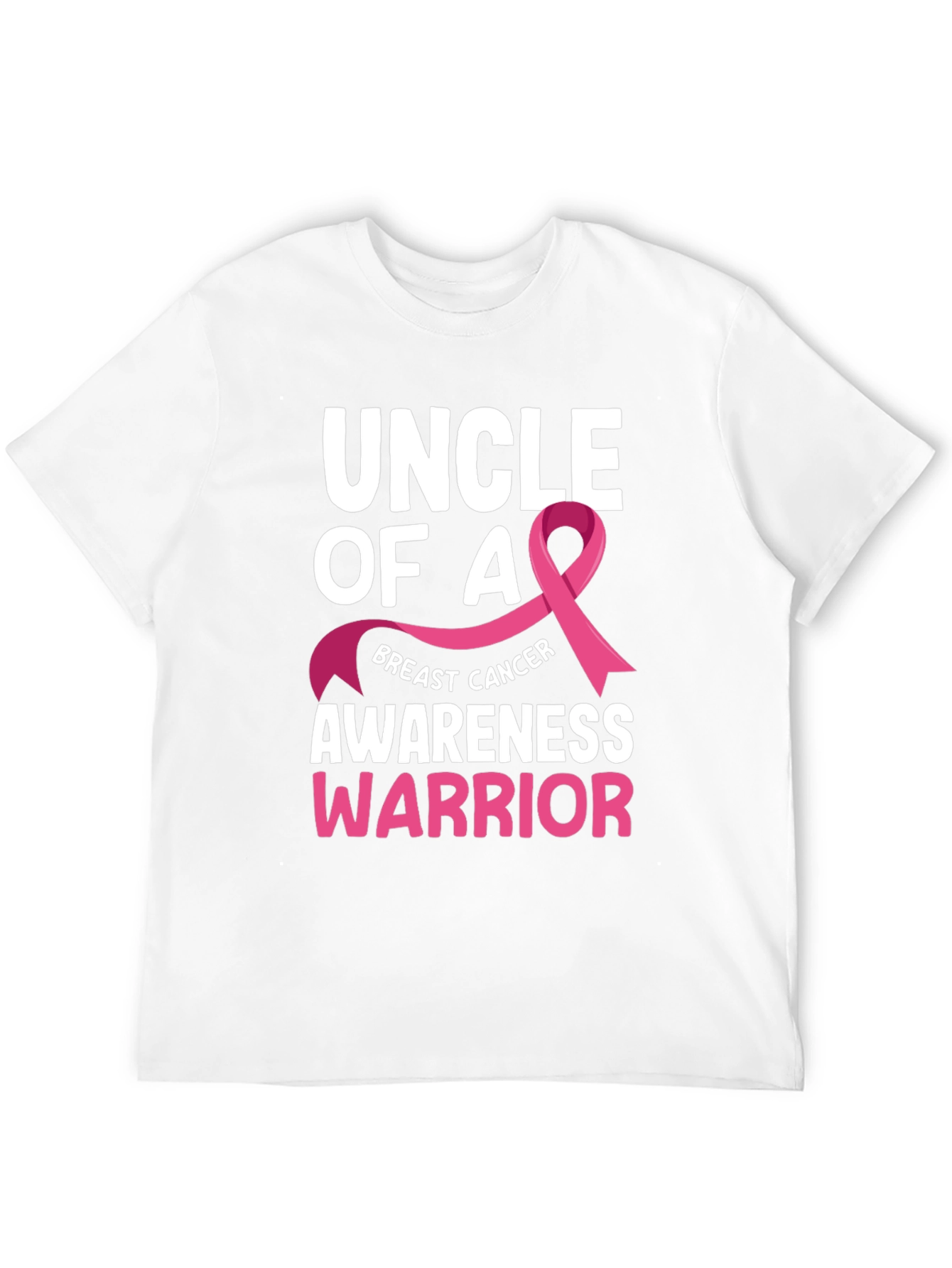 Uncle of a Breast Cancer Awareness Warrior T-Shirt