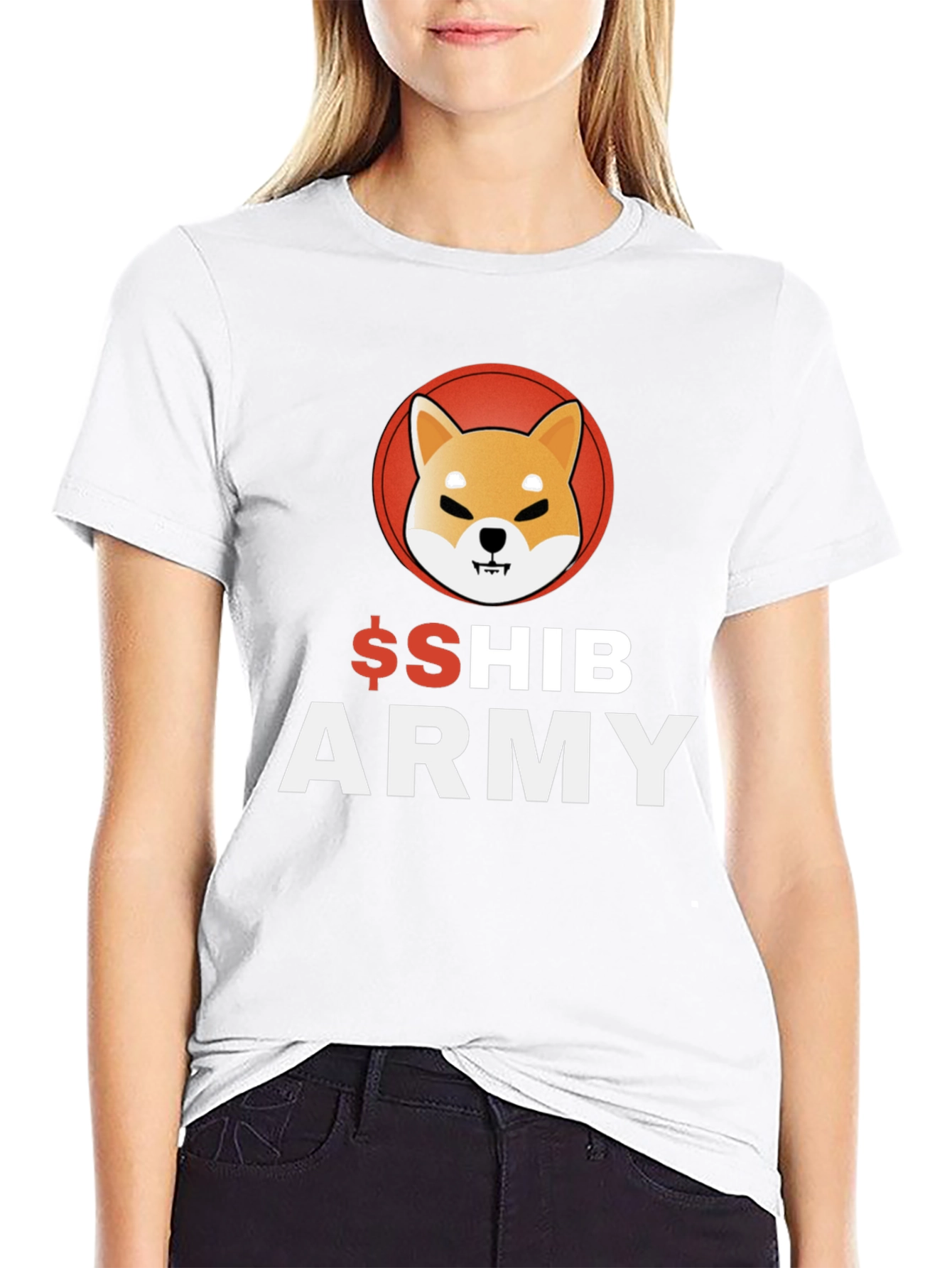 Shiba Inu Army T-Shirt - Crypto Meme Tee