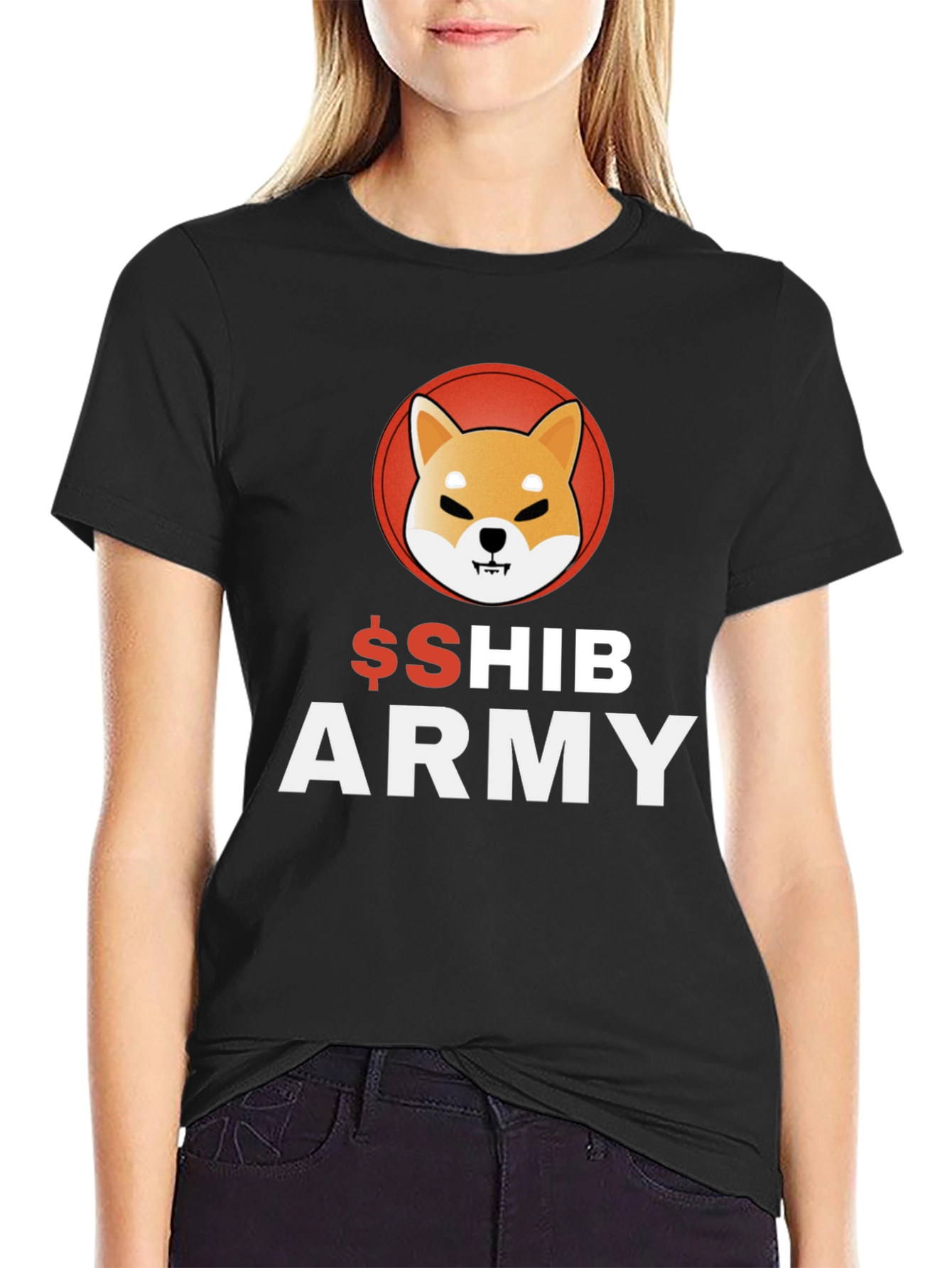 Shiba Inu Army T-Shirt - Crypto Meme Tee