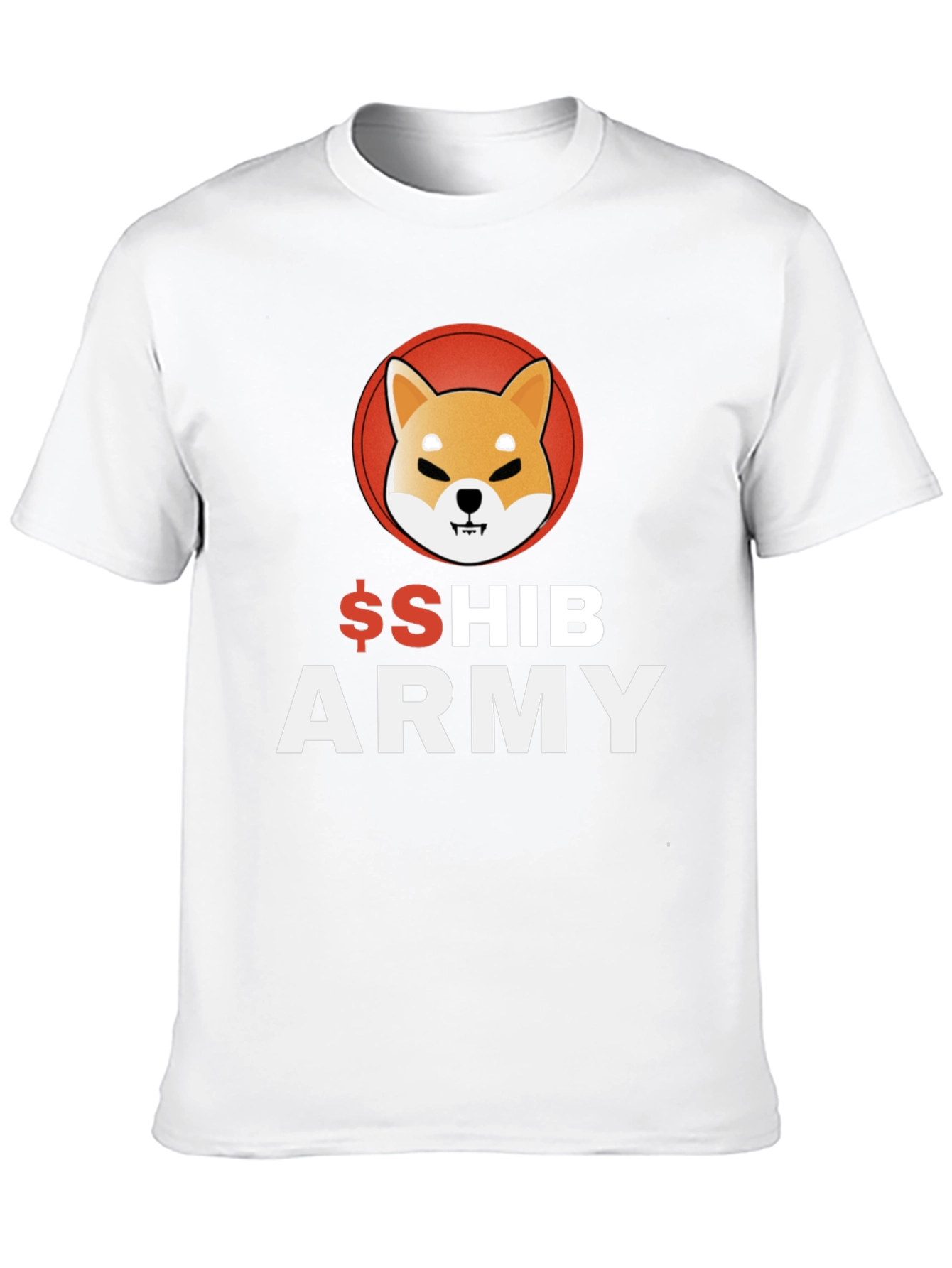 Shiba Inu Army T-Shirt - Crypto Meme Tee