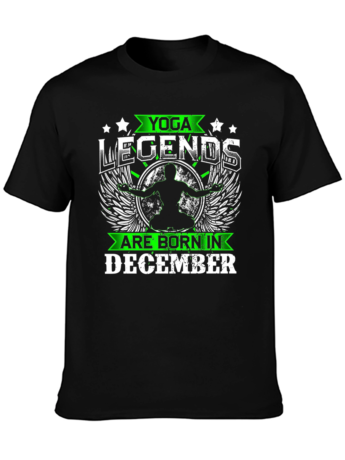 Yoga Legends December Birthday T-Shirt