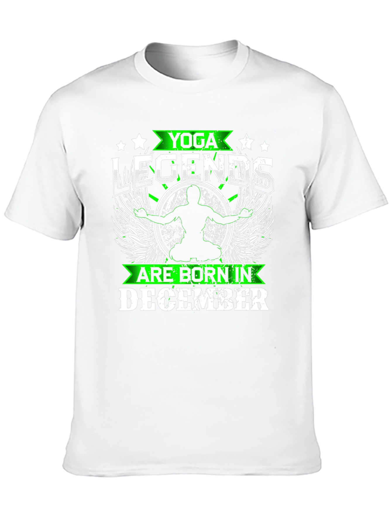 Yoga Legends December Birthday T-Shirt