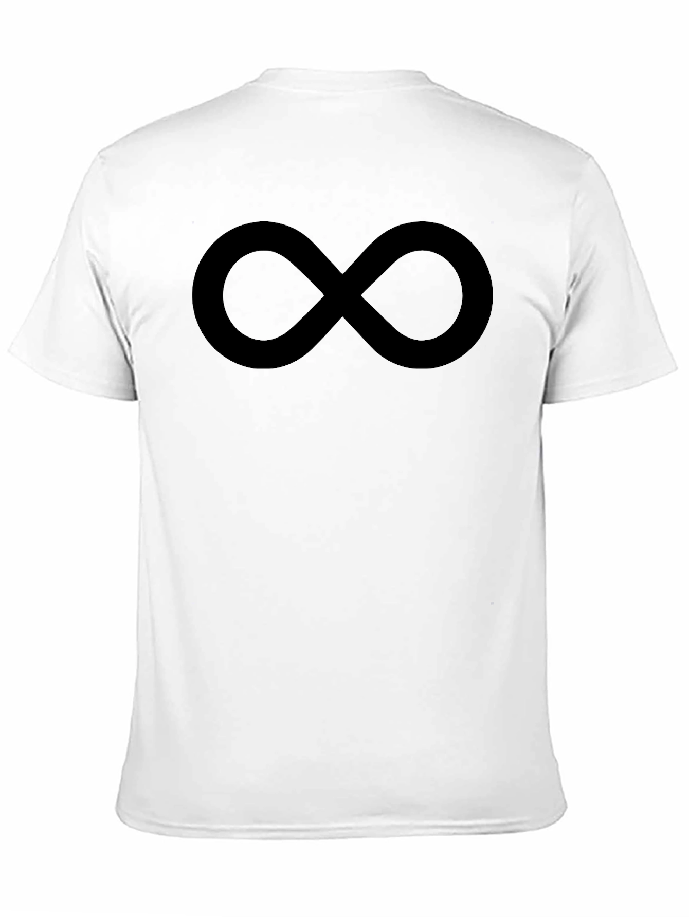 Infinity Symbol Black T-Shirt
