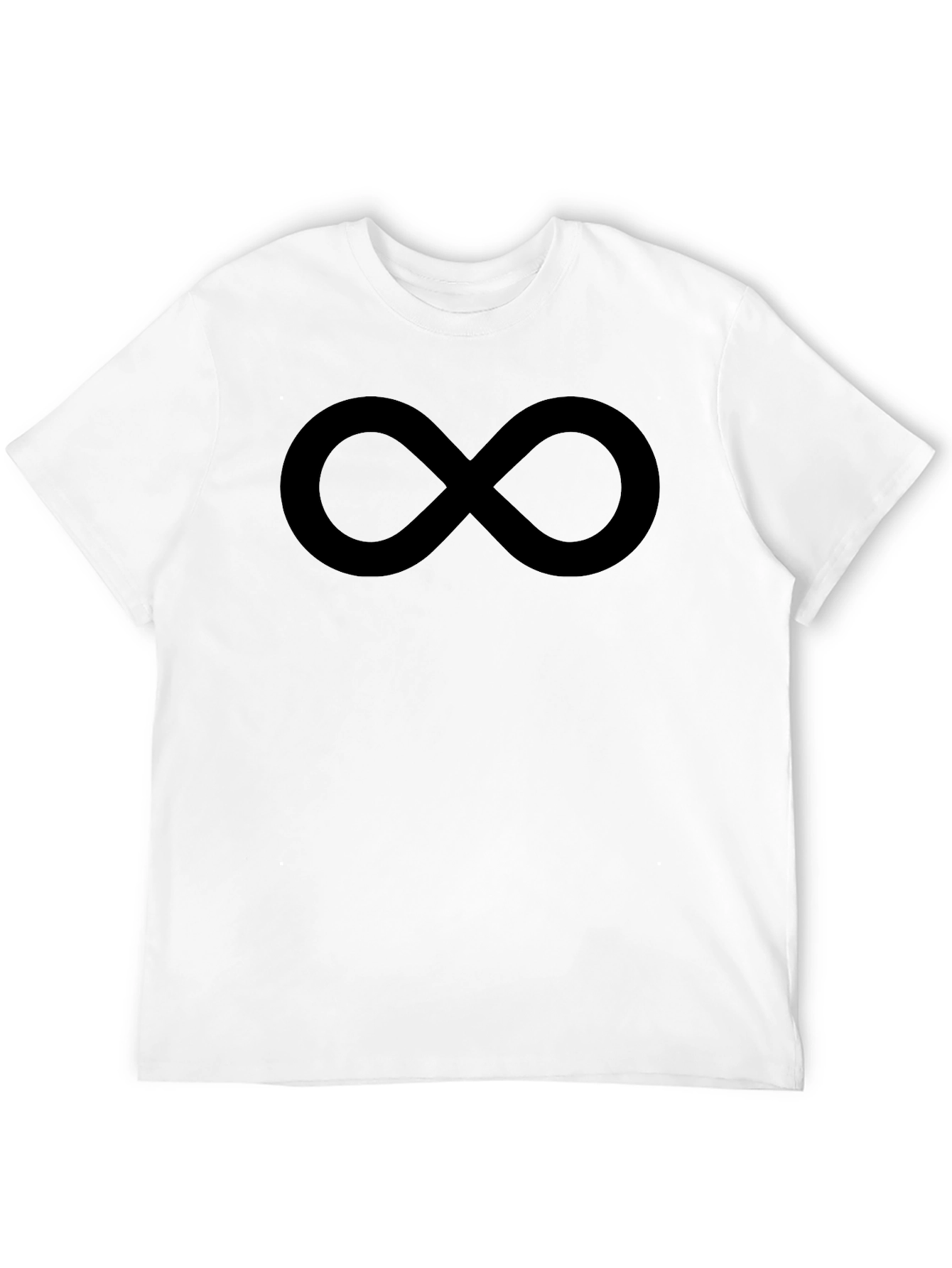Infinity Symbol Black T-Shirt