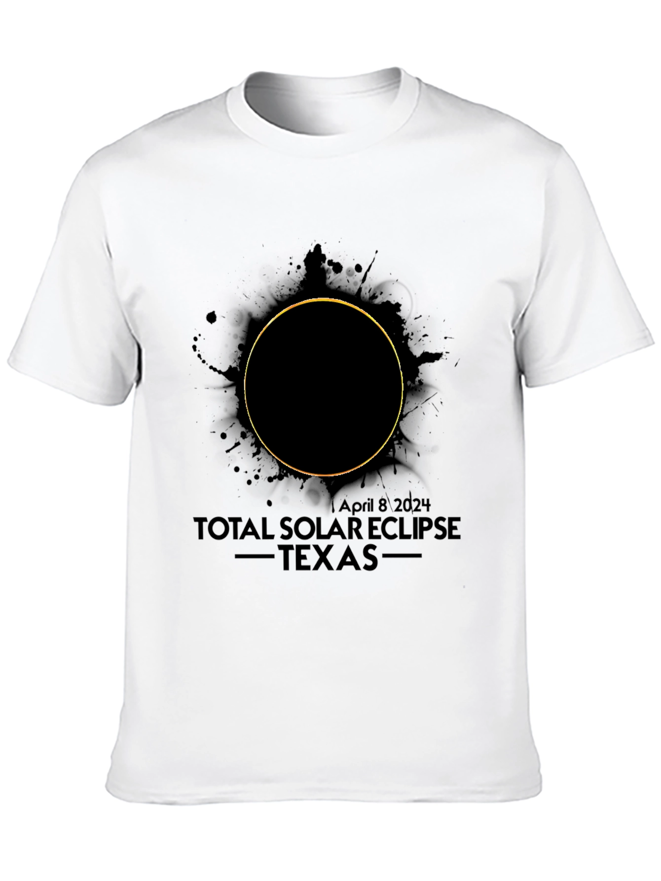 Total Solar Eclipse Texas April 8 2024 T-Shirt