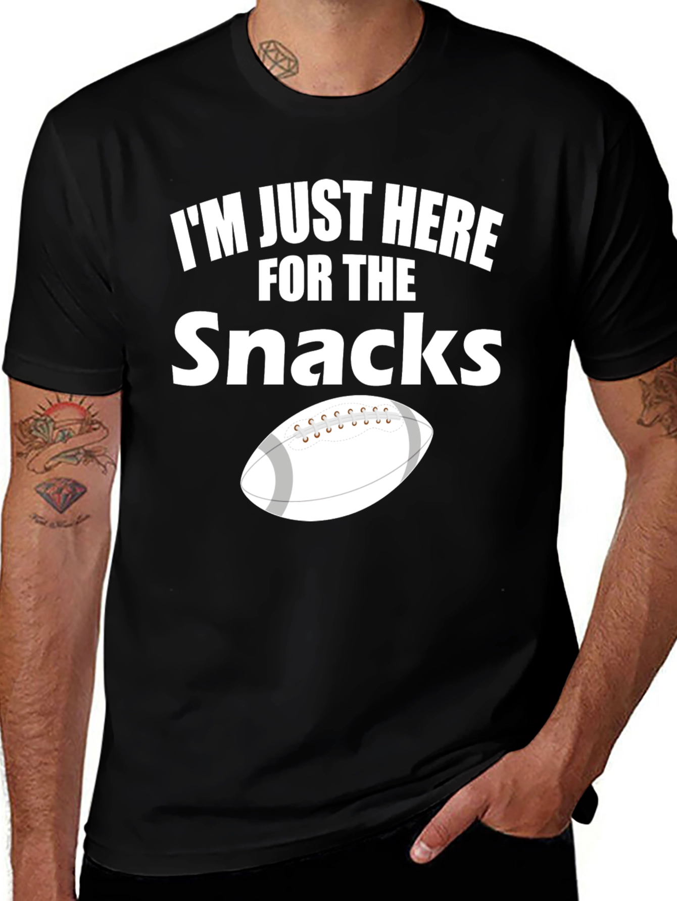 Im Just Here for The Snacks T-Shirt