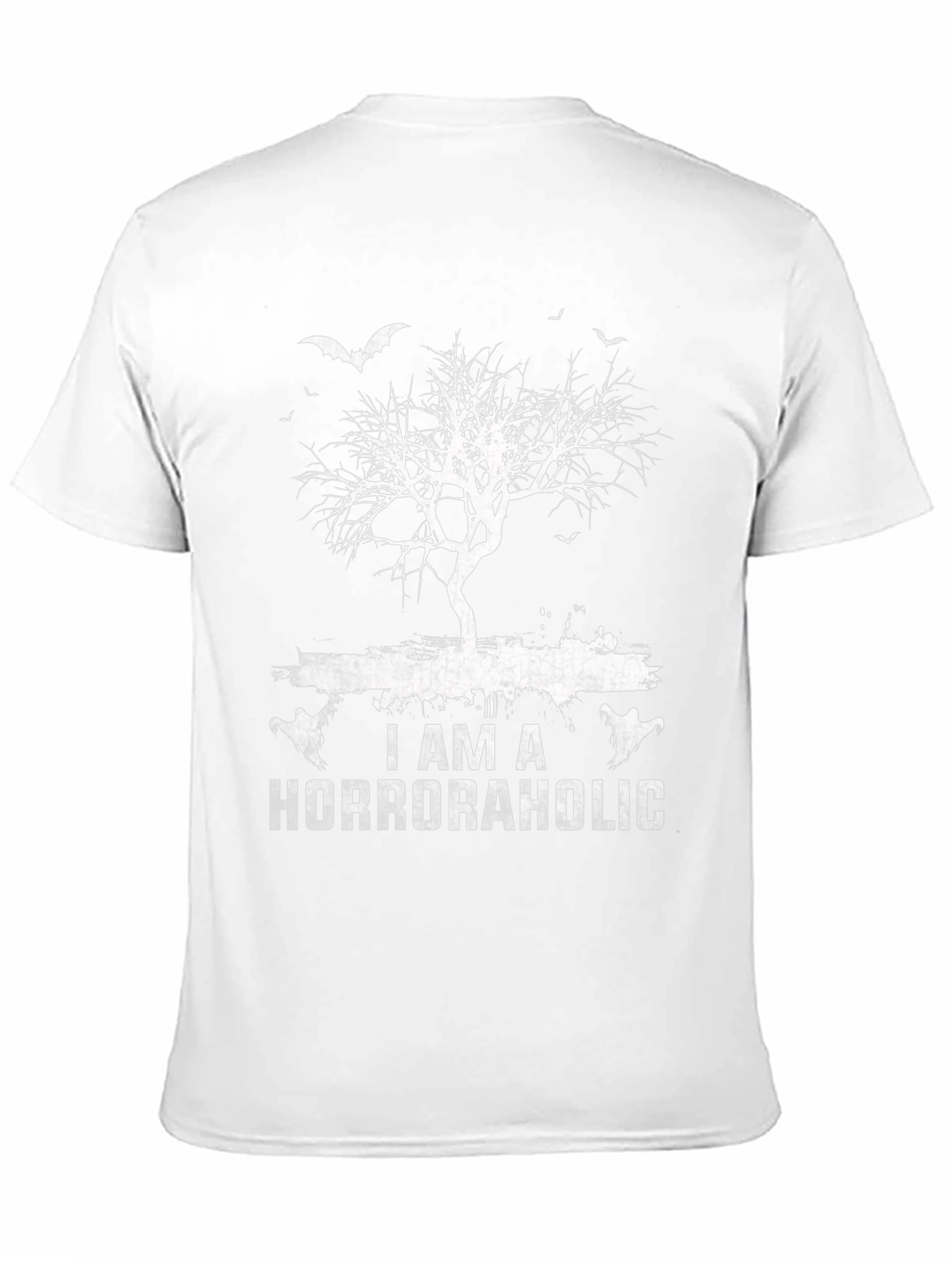 Horroraholic Graphic Tee - Spooky Season Style