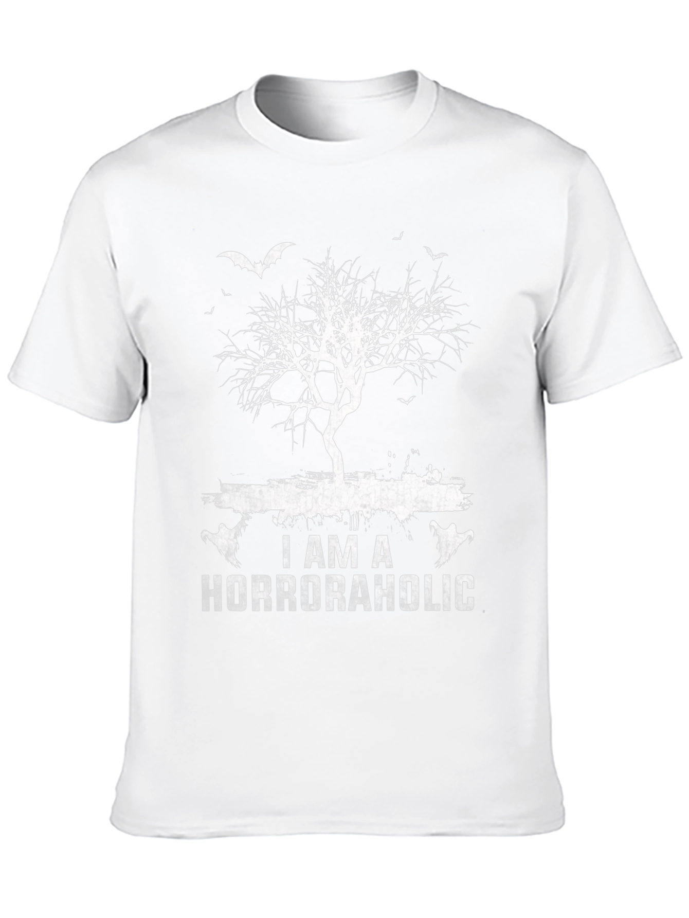 Horroraholic Graphic Tee - Spooky Season Style