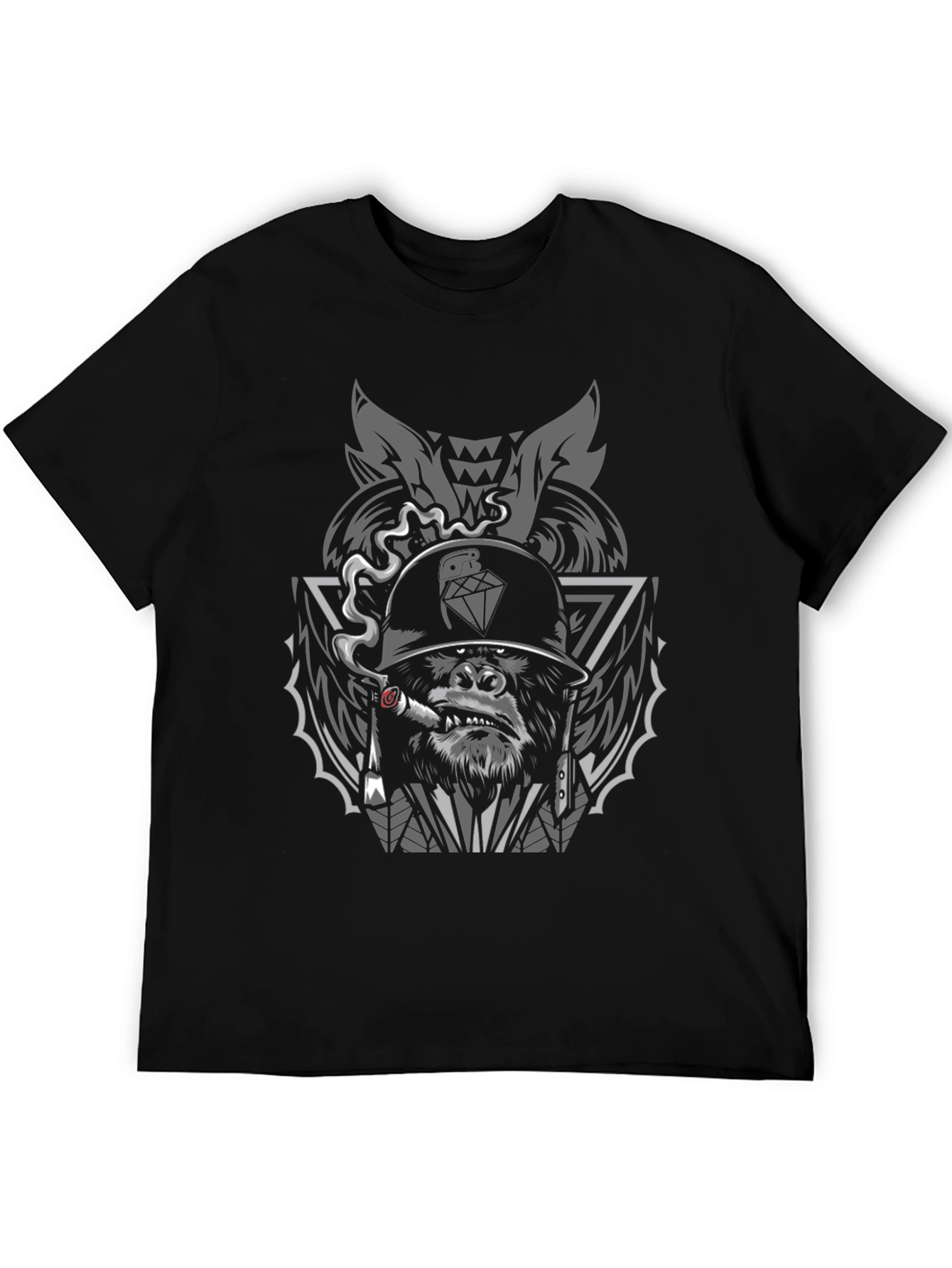 Black Gorilla Graphic Tee
