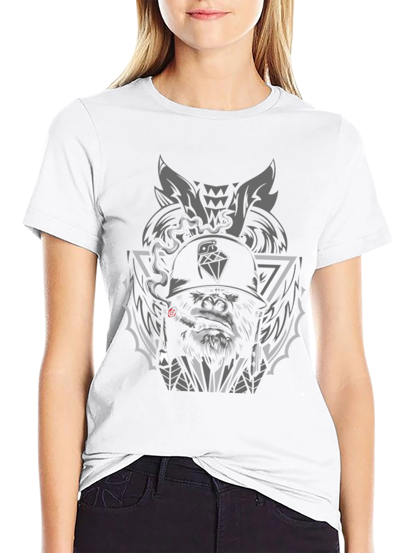 Black Gorilla Graphic Tee
