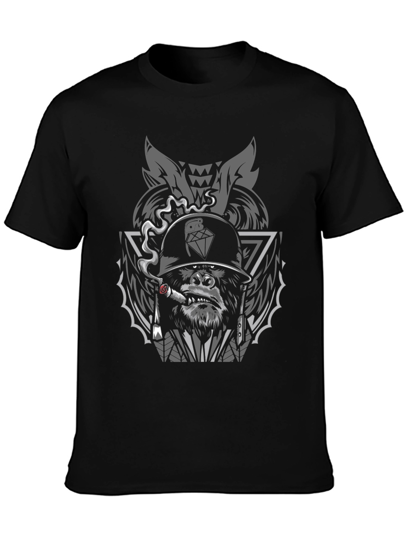 Black Gorilla Graphic Tee