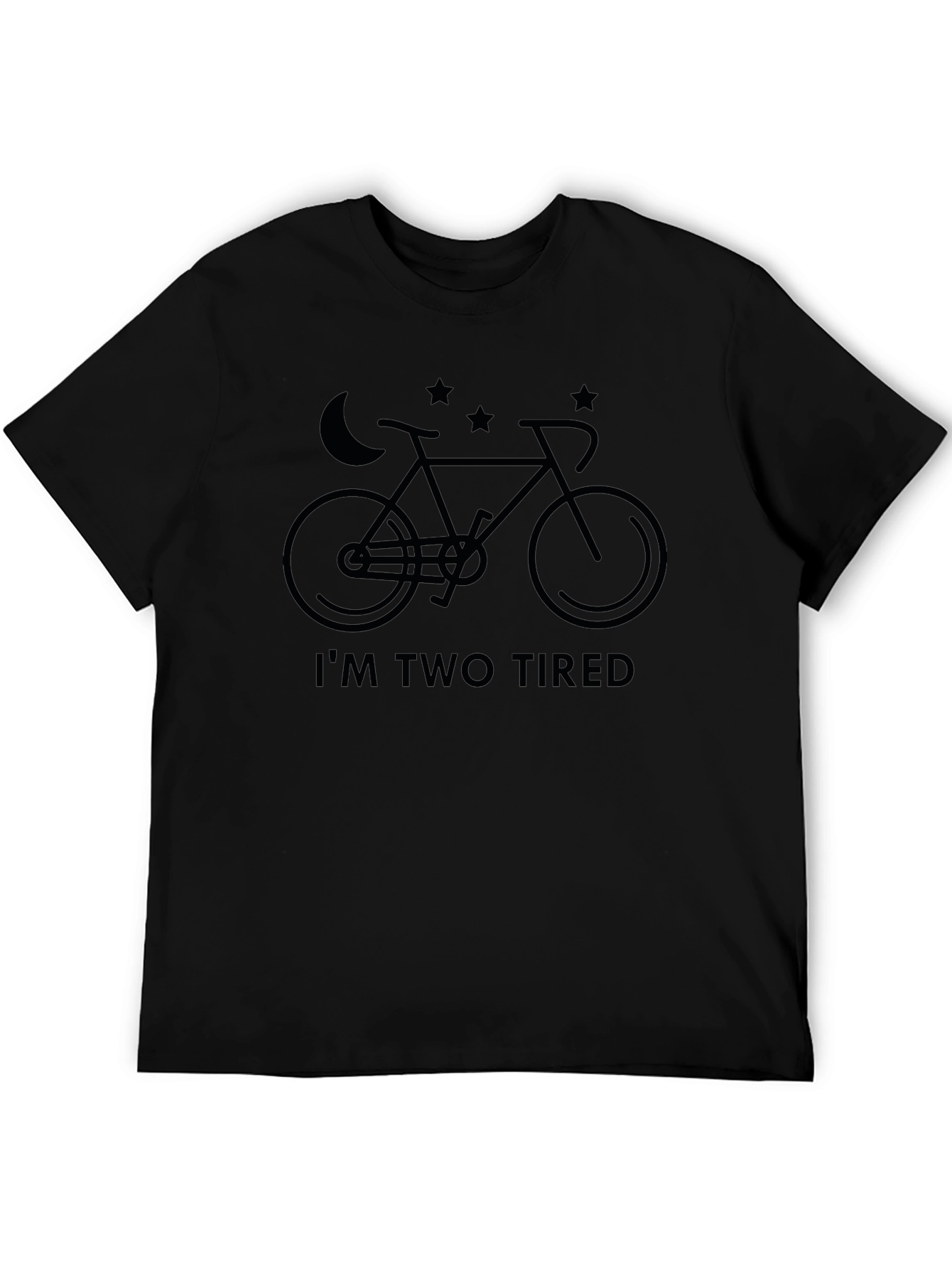 Im Two Tired Bike Graphic T-Shirt