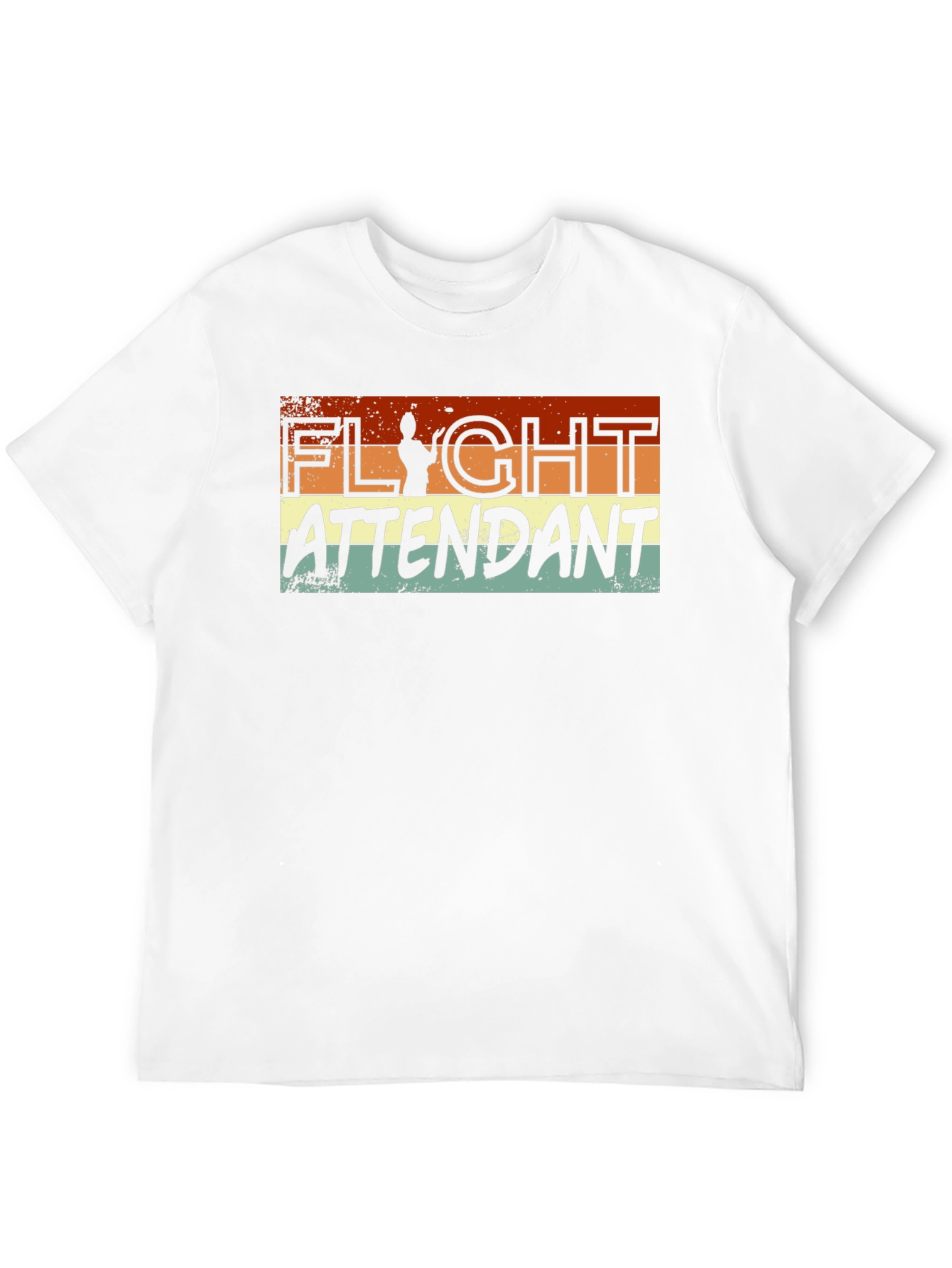 Retro Flight Attendant Graphic Tee