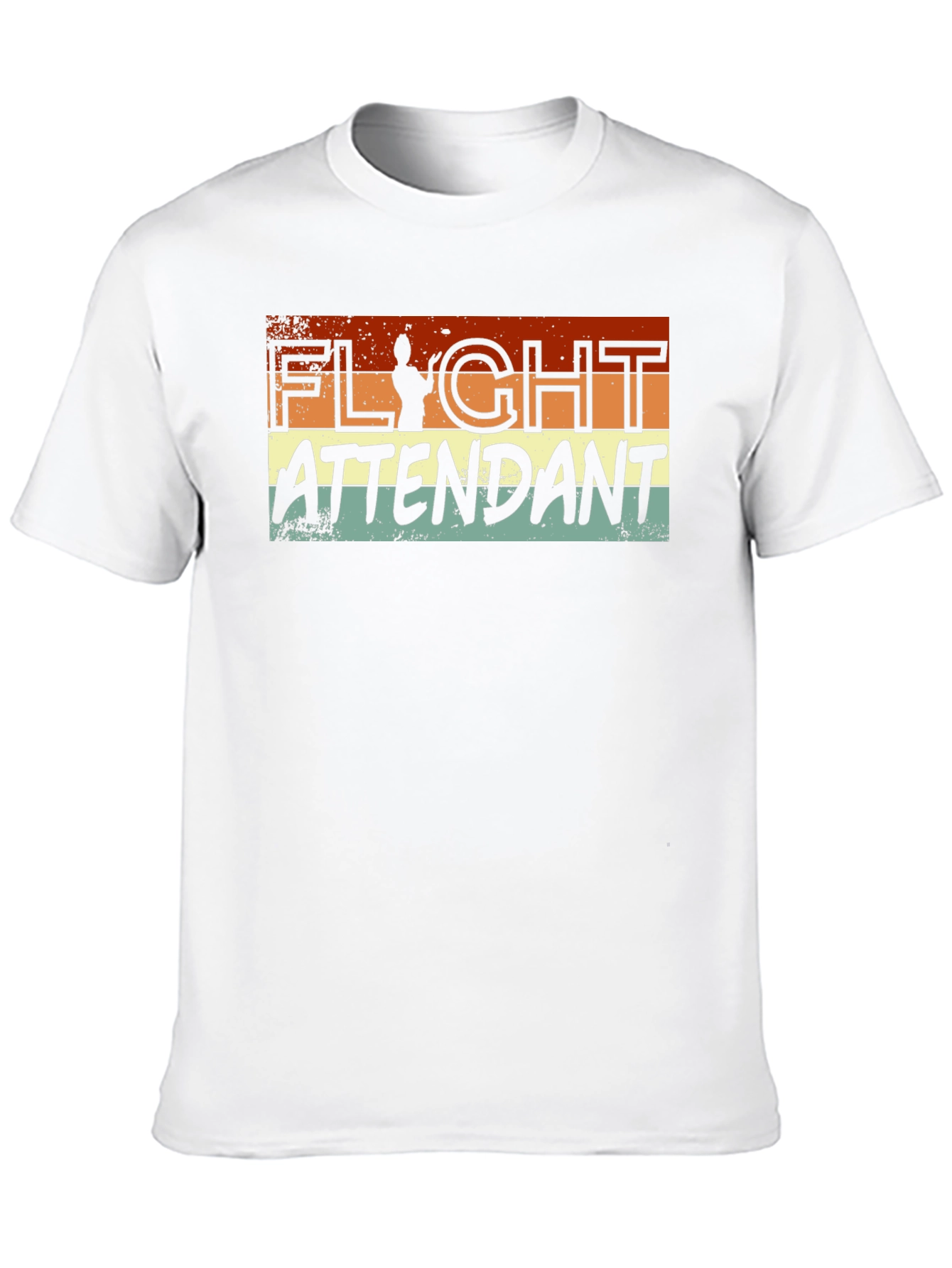 Retro Flight Attendant Graphic Tee