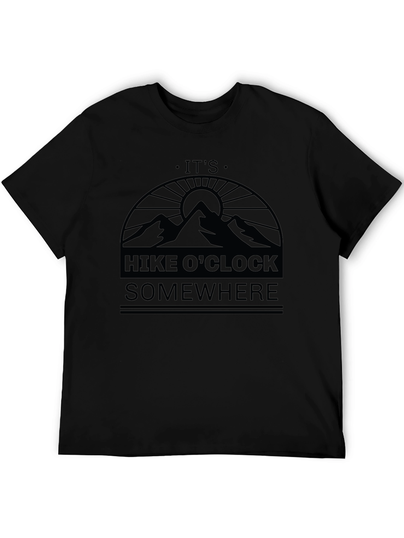 Hike OClock Somewhere Graphic T-Shirt