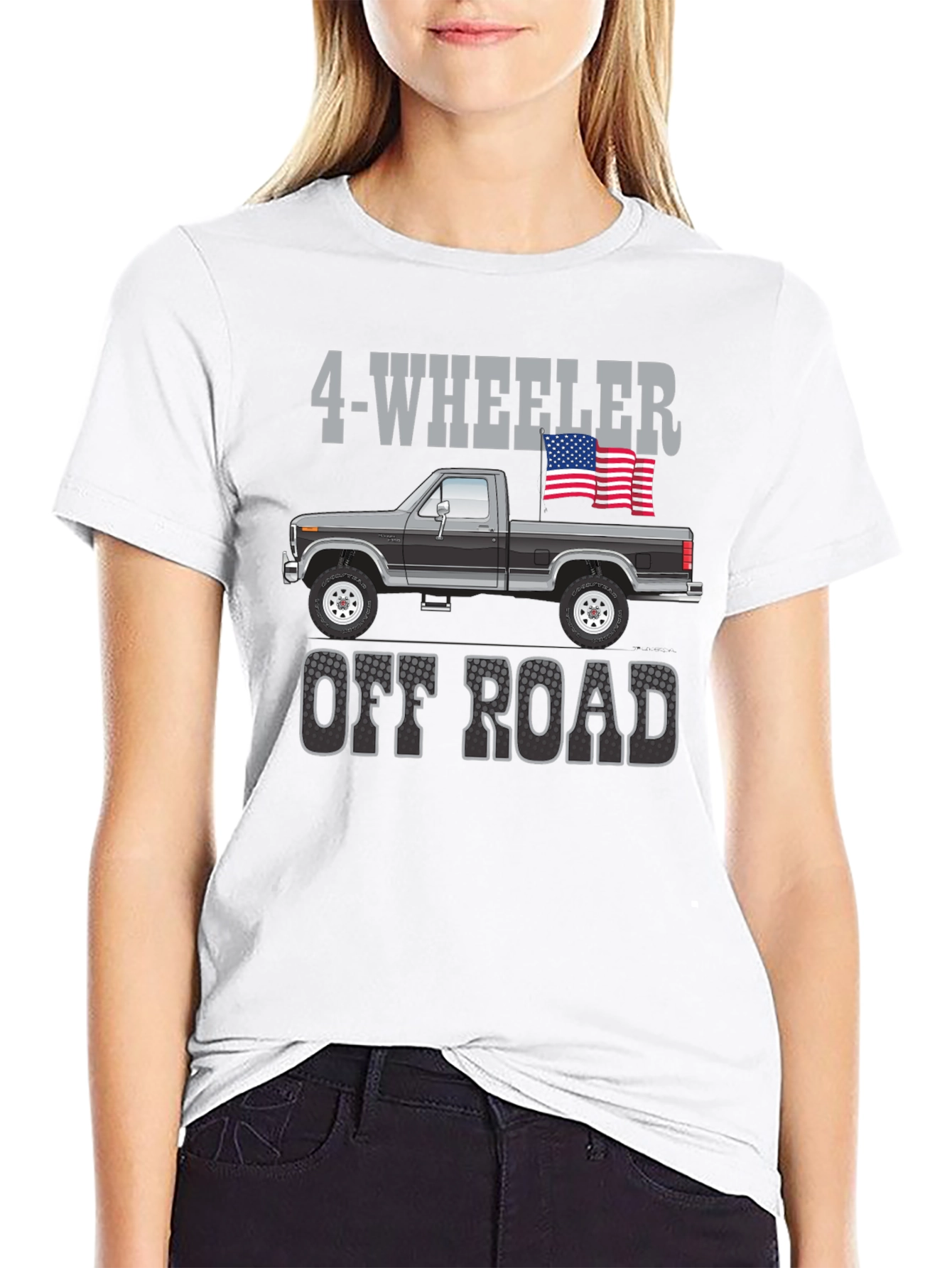 4-Wheeler Off Road Truck T-Shirt