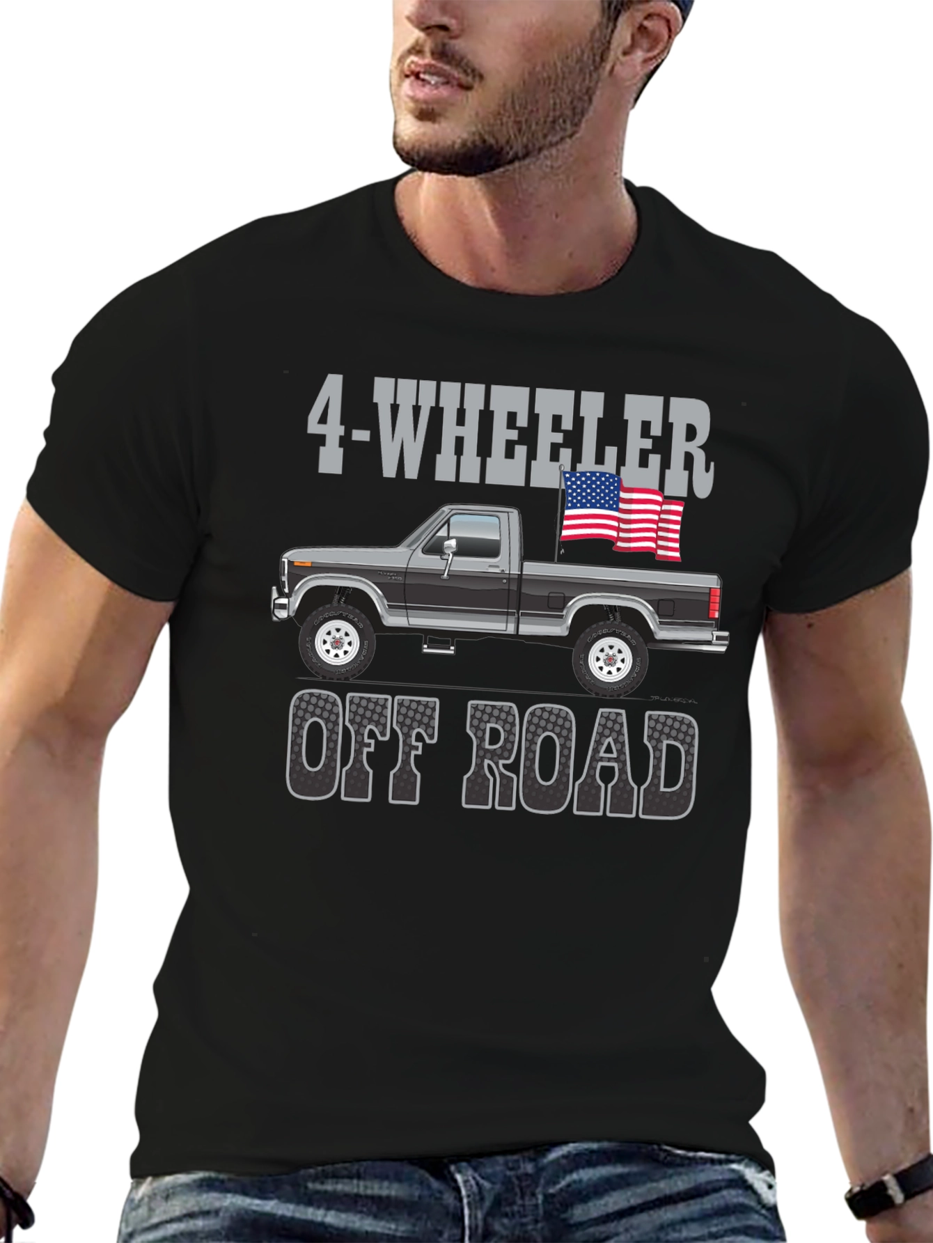 4-Wheeler Off Road Truck T-Shirt