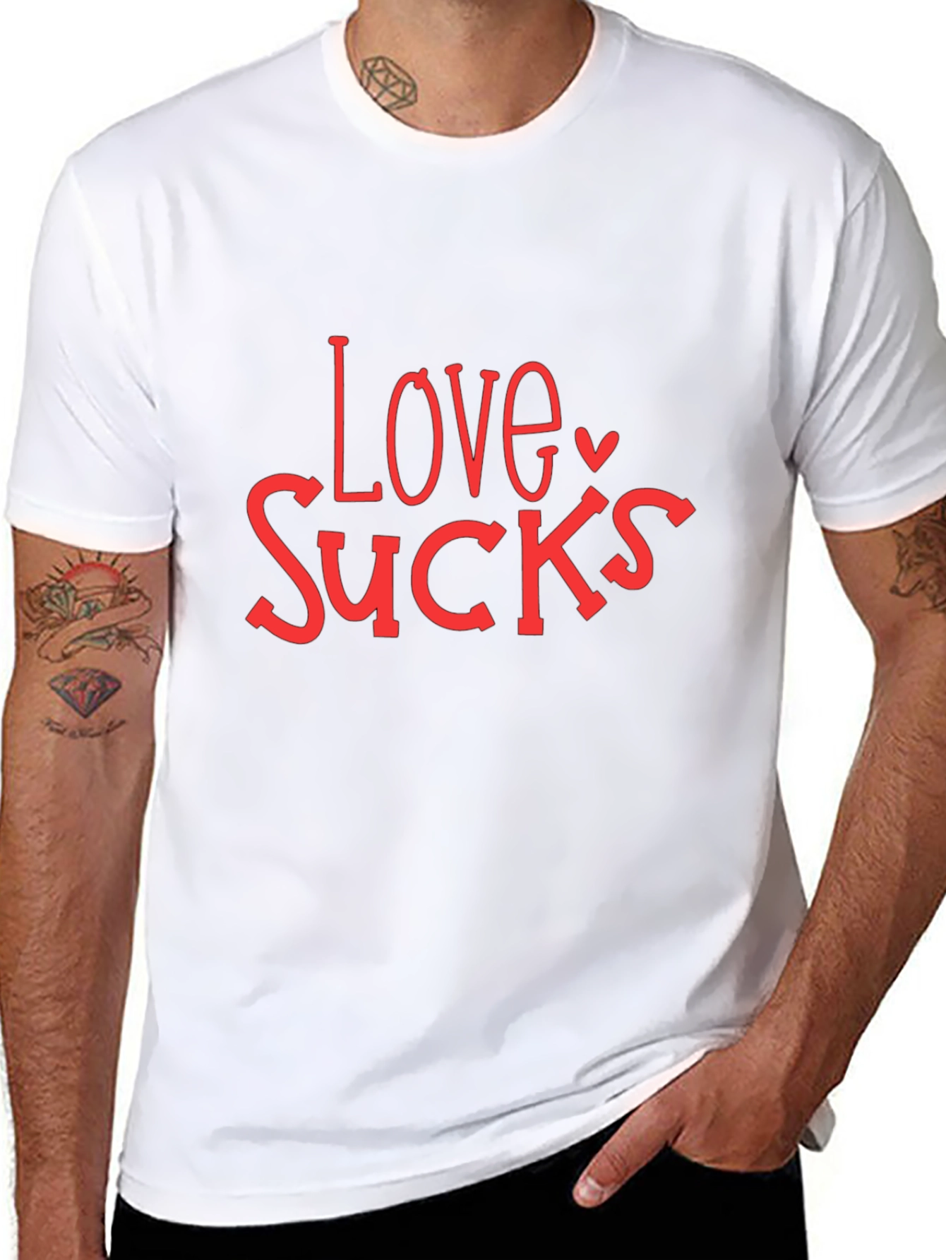 Love Sucks T-Shirt - Anti Valentines Day Tee