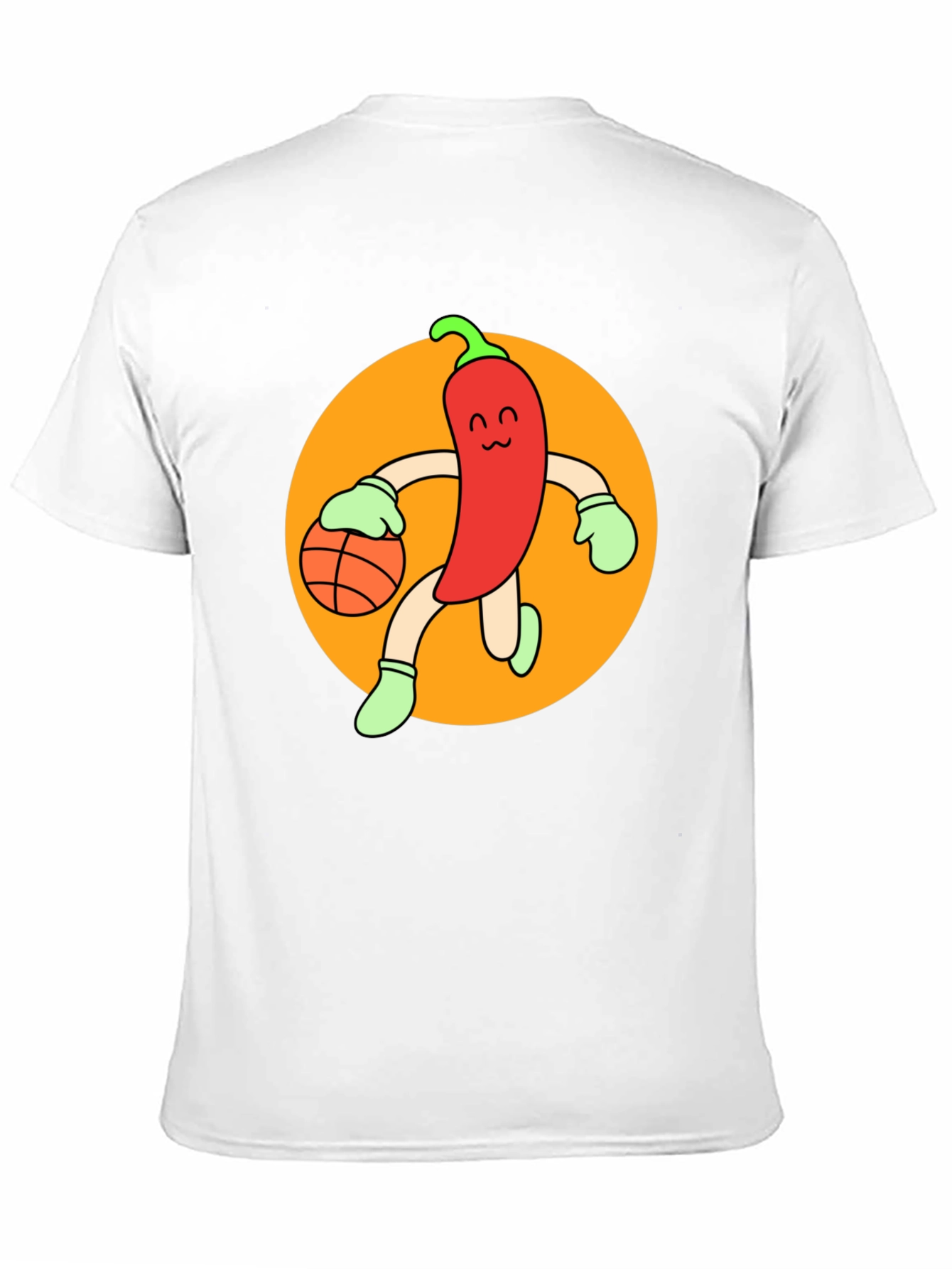 Chili Pepper Basketball T-Shirt
