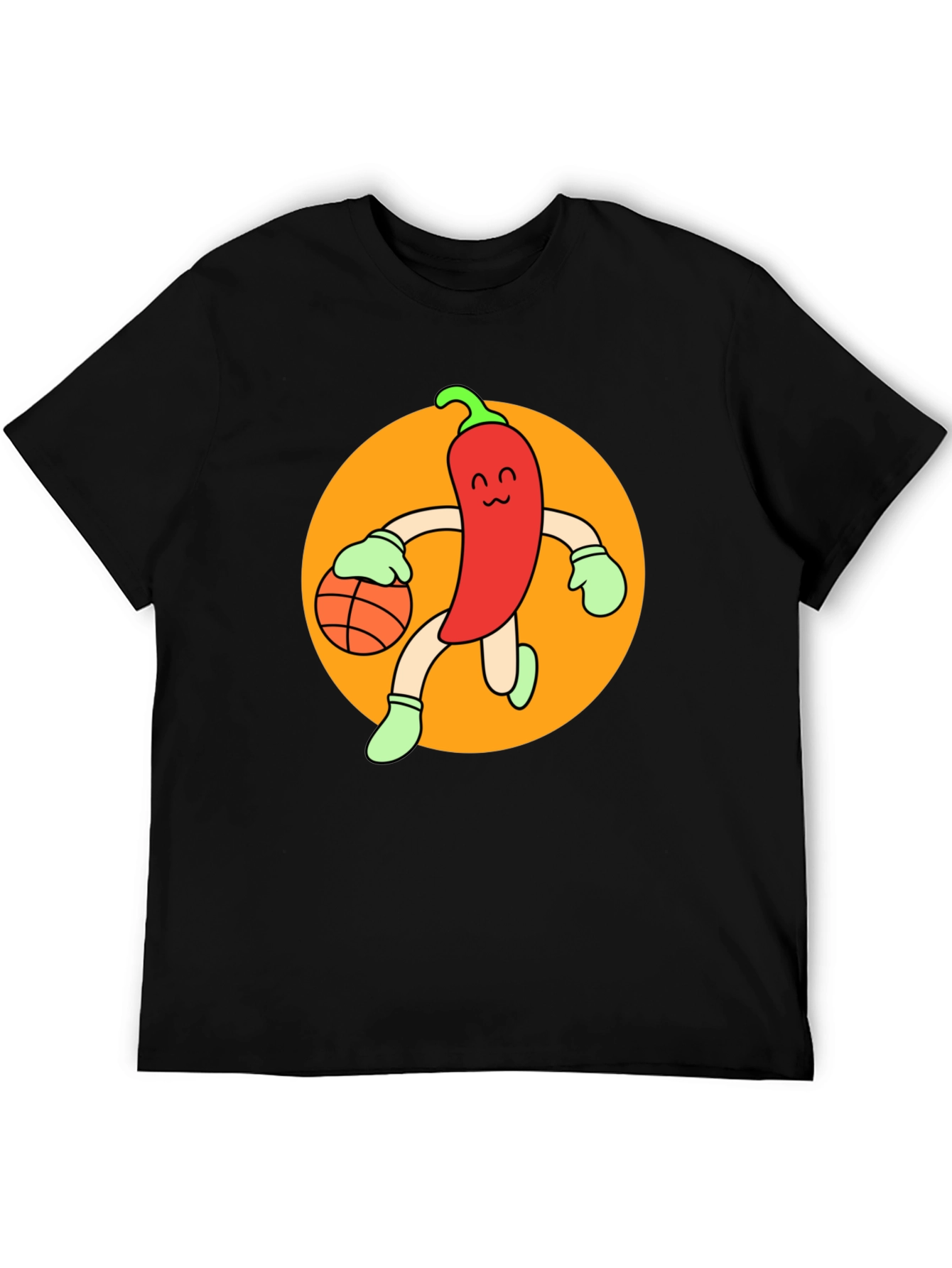 Chili Pepper Basketball T-Shirt