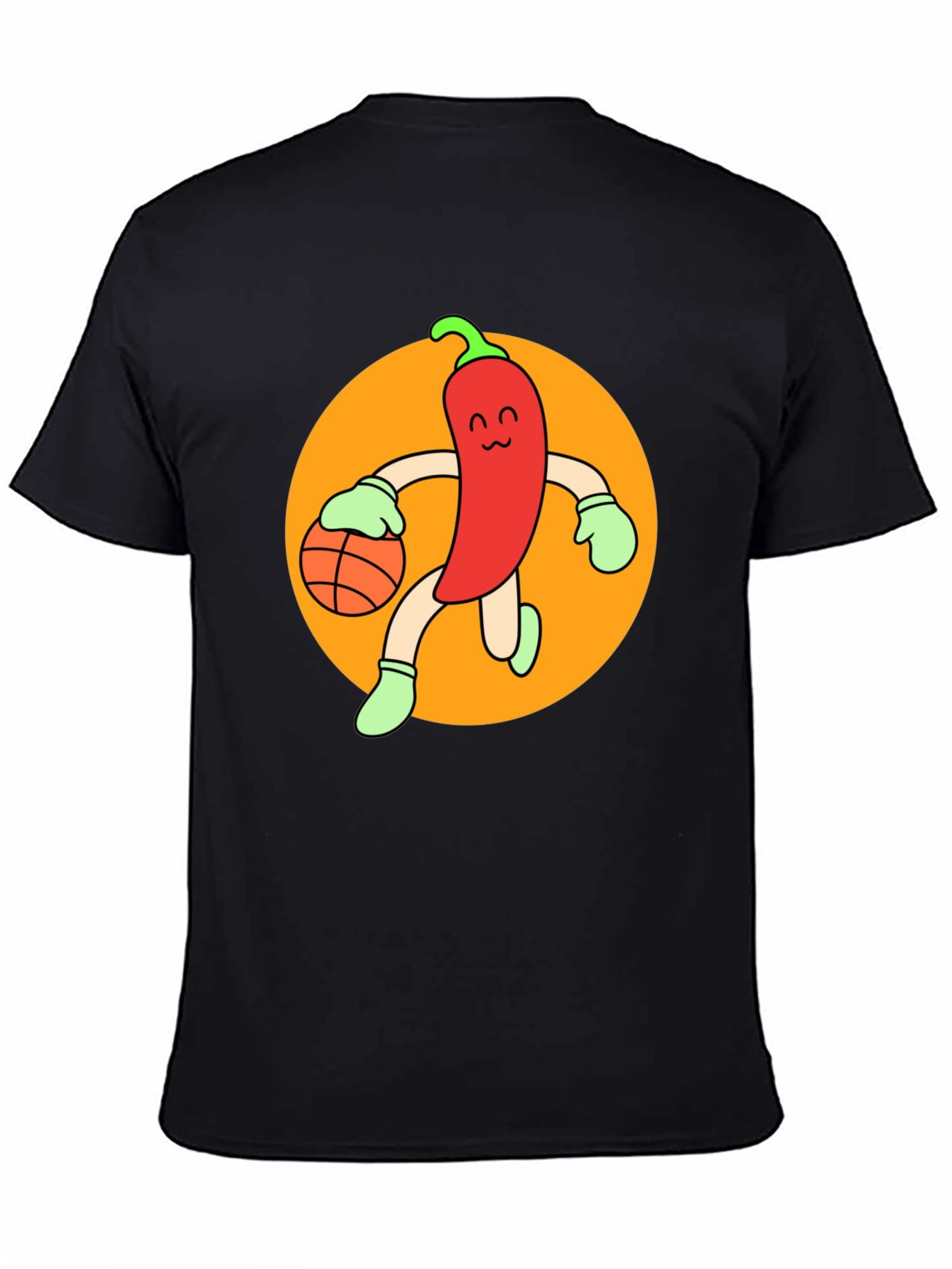 Chili Pepper Basketball T-Shirt