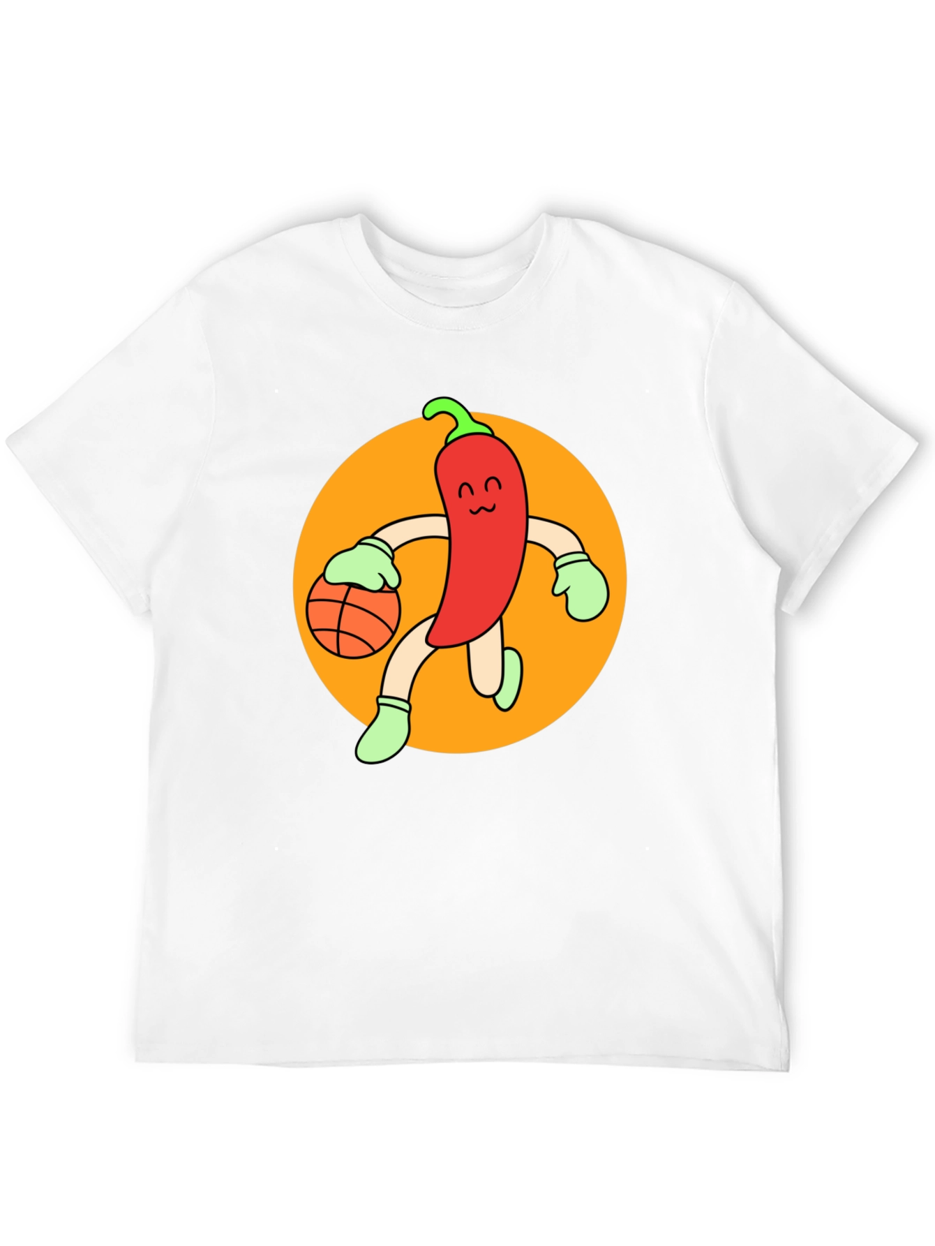 Chili Pepper Basketball T-Shirt