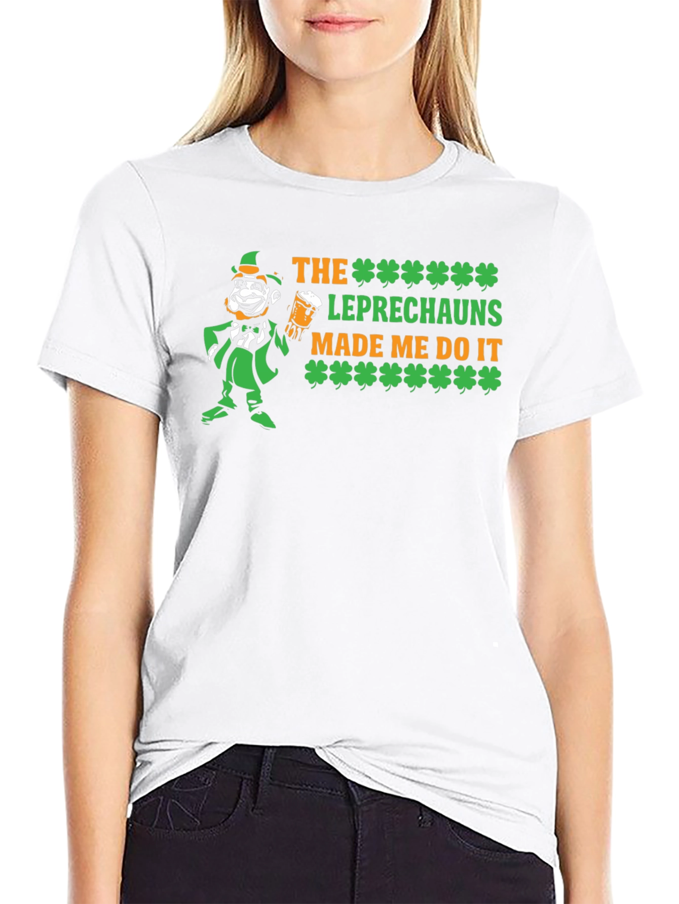 St. Patricks Day Leprechaun Graphic Tee