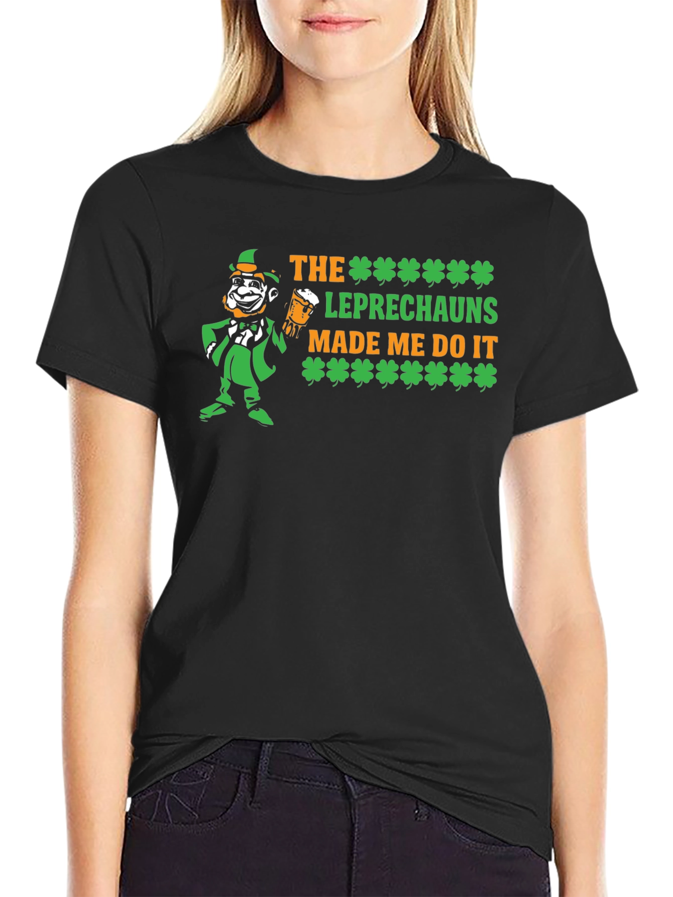 St. Patricks Day Leprechaun Graphic Tee