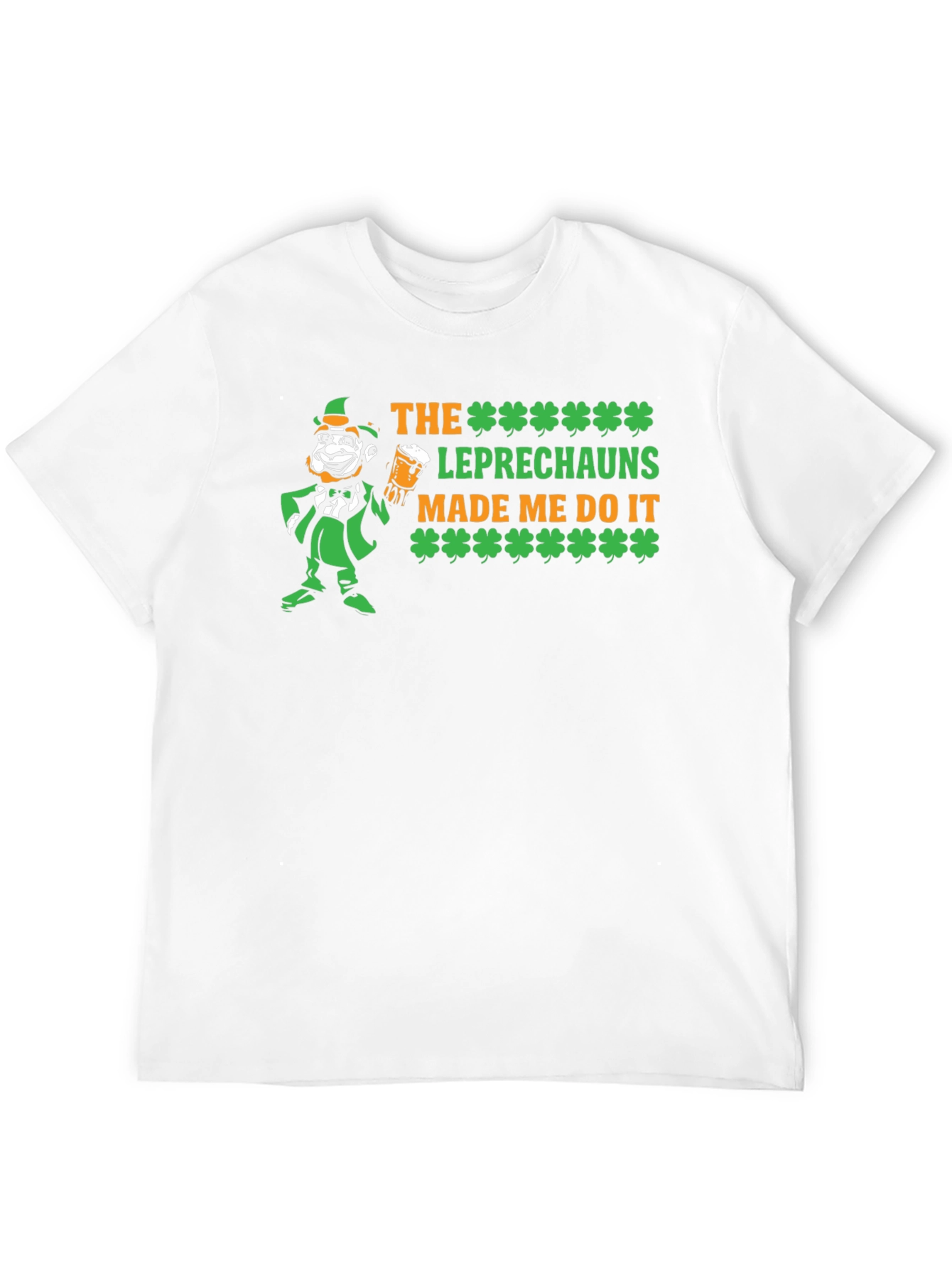St. Patricks Day Leprechaun Graphic Tee