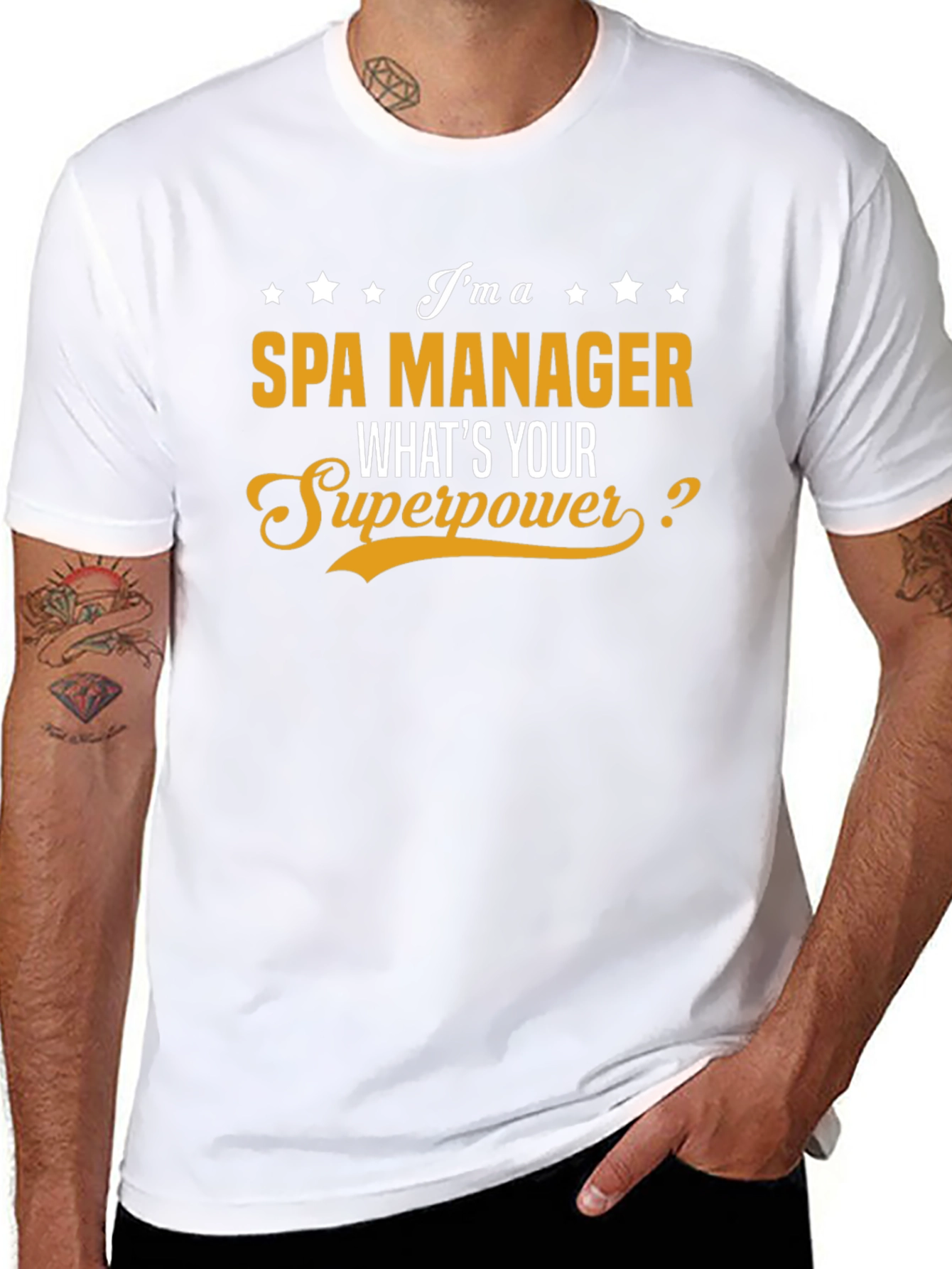 Spa Manager Superpower T-Shirt - Funny Gift!