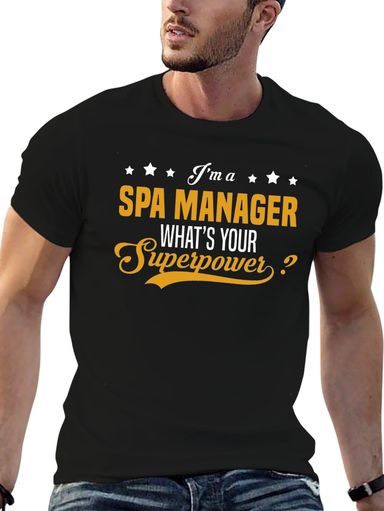 Spa Manager Superpower T-Shirt - Funny Gift!