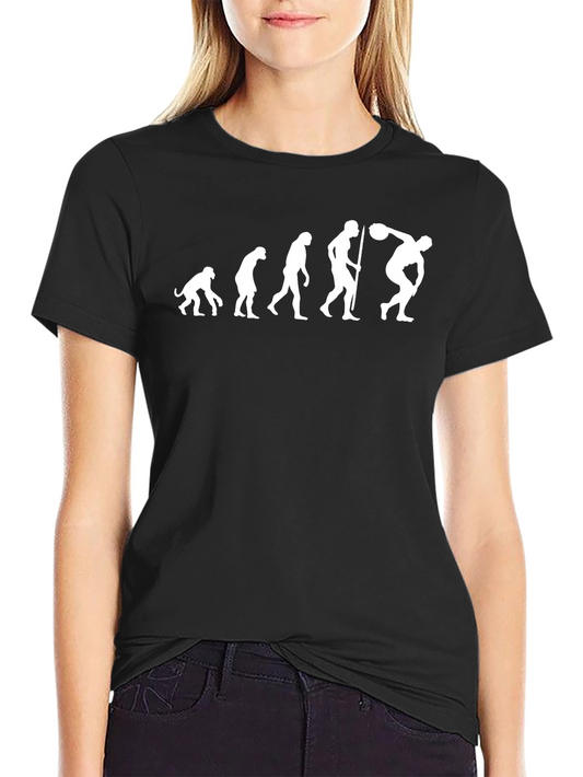 Evolution of Disc Golf T-Shirt