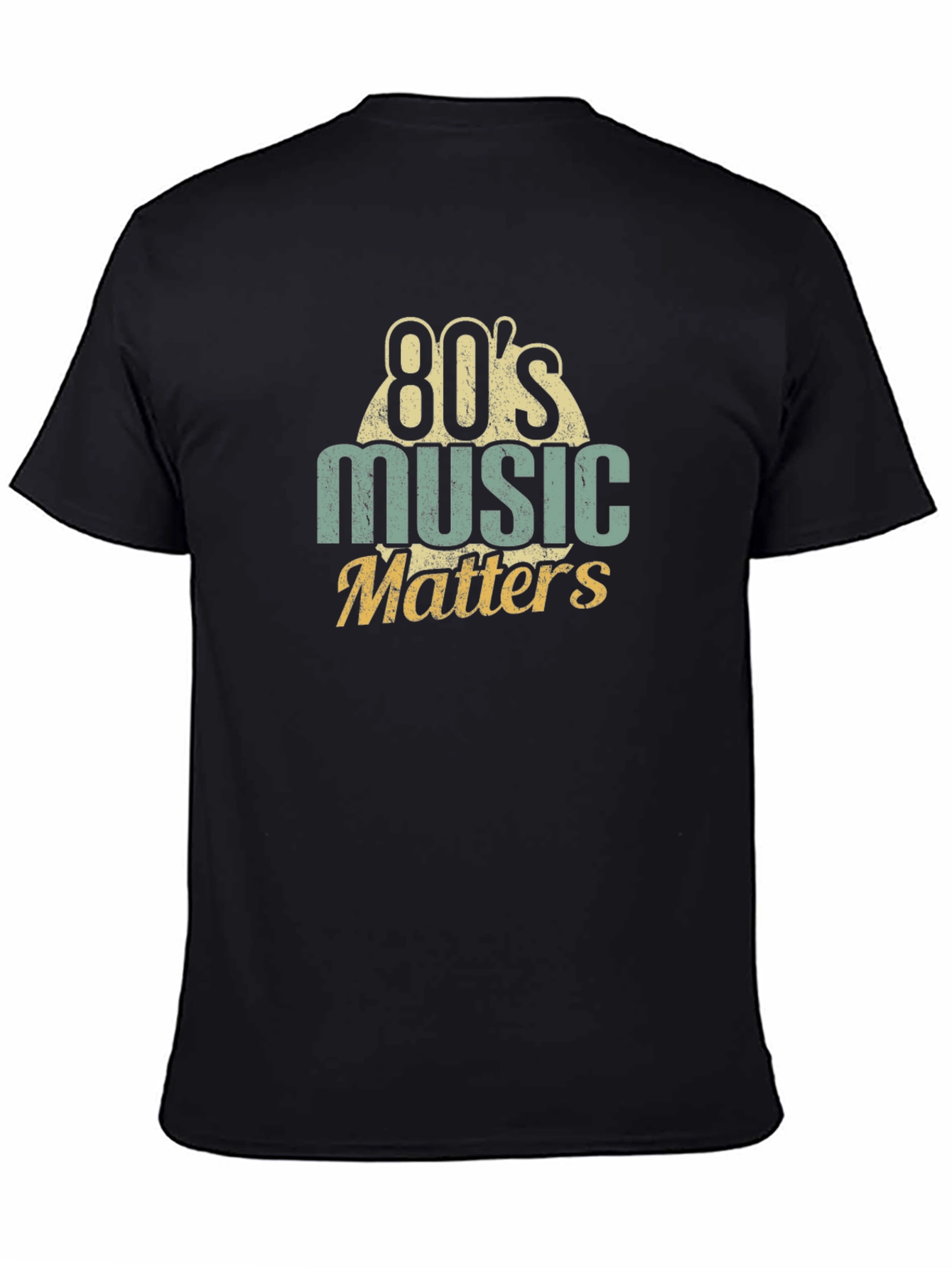 80s Music Matters Graphic T-Shirt - Retro Style