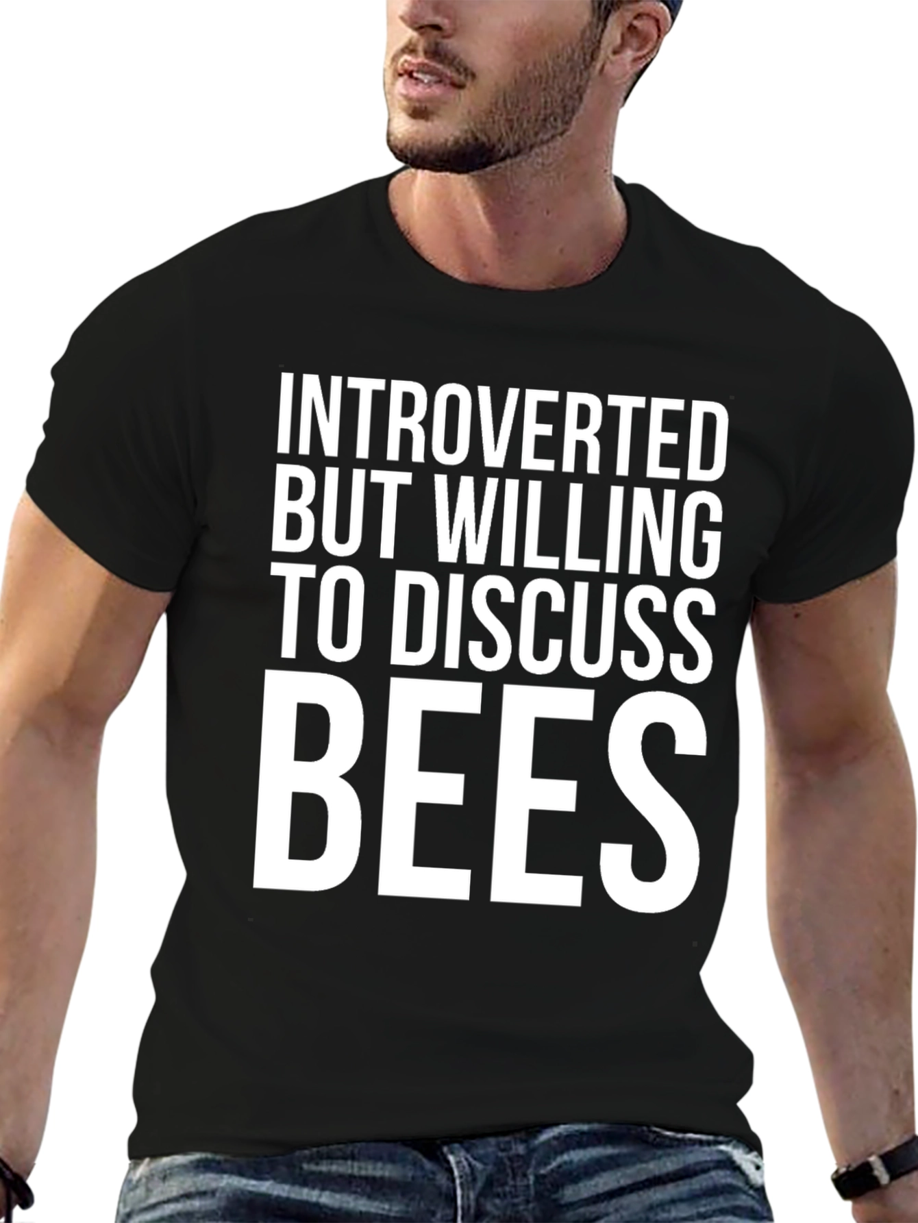 Introverted But Willing To Discuss Bees T-Shirt