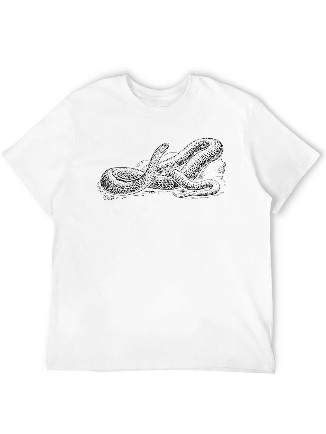 Black Snake Graphic Tee - Mens