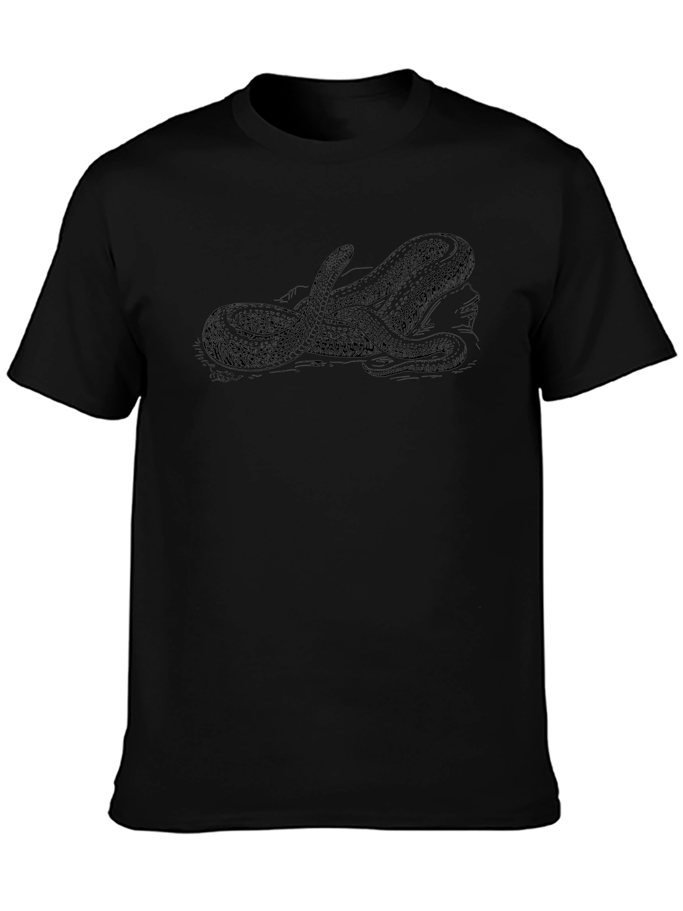 Black Snake Graphic Tee - Mens