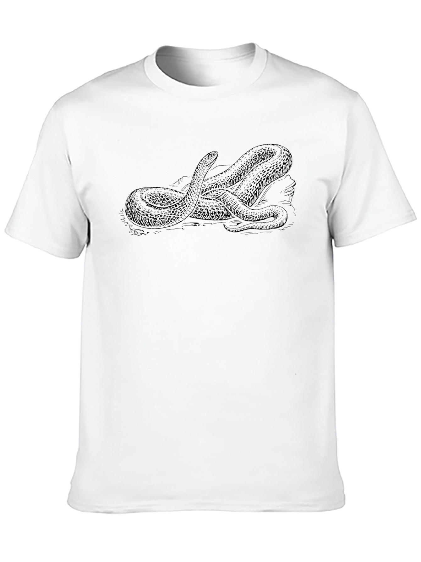 Black Snake Graphic Tee - Mens