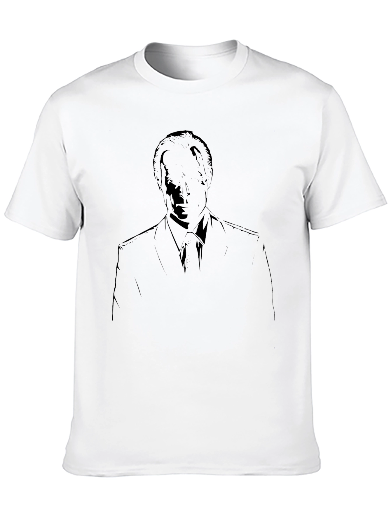 Saul Goodman Silhouette Tee - Black Cotton