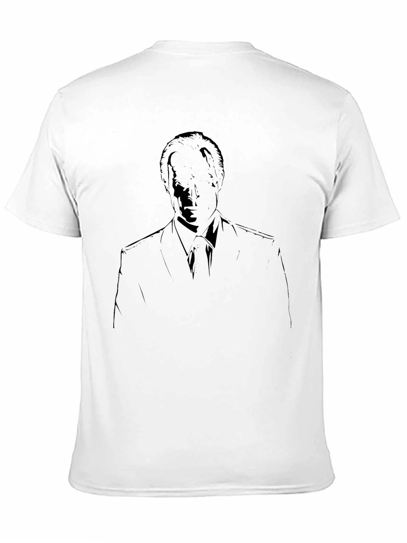 Saul Goodman Silhouette Tee - Black Cotton