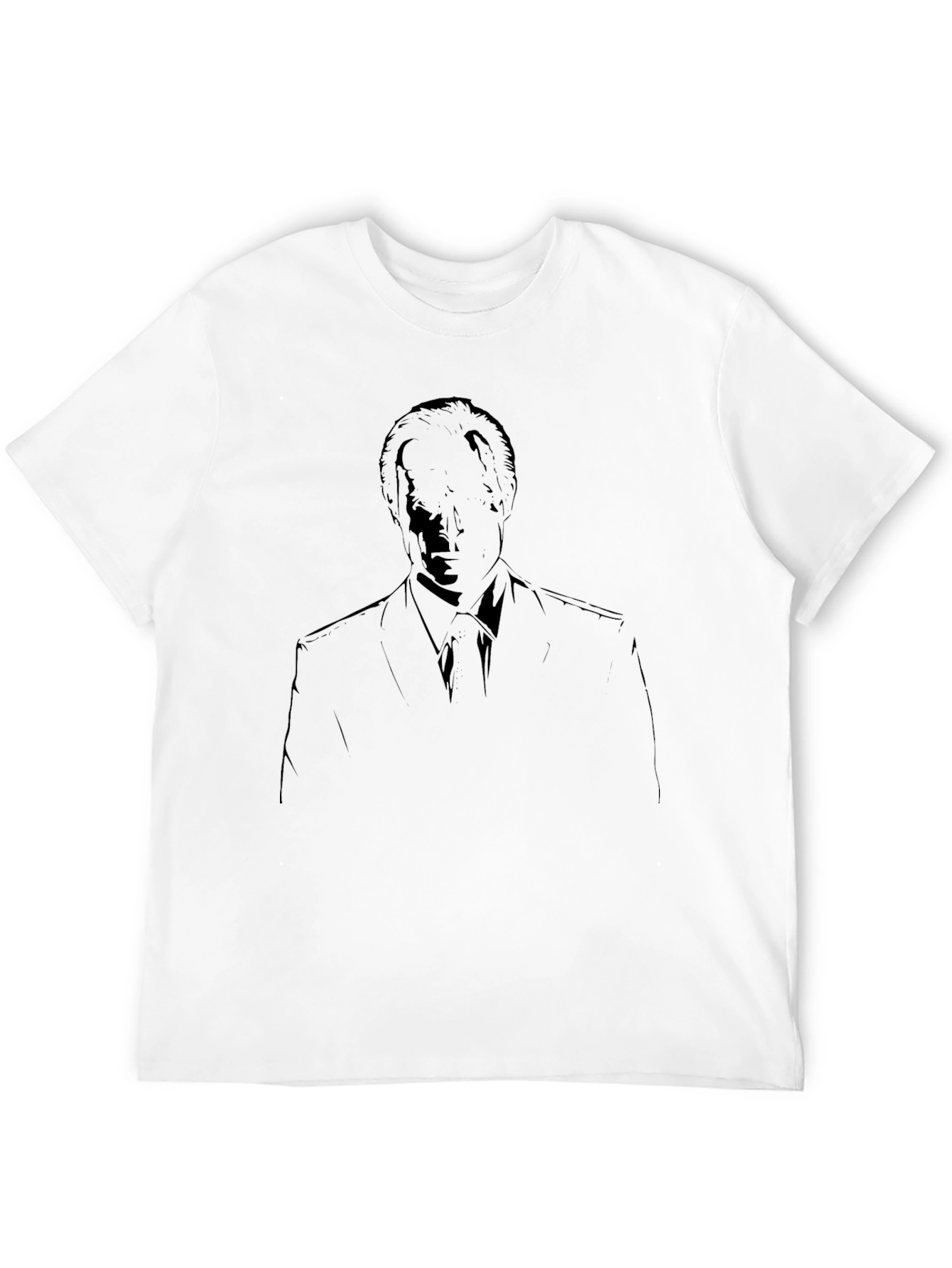 Saul Goodman Silhouette Tee - Black Cotton