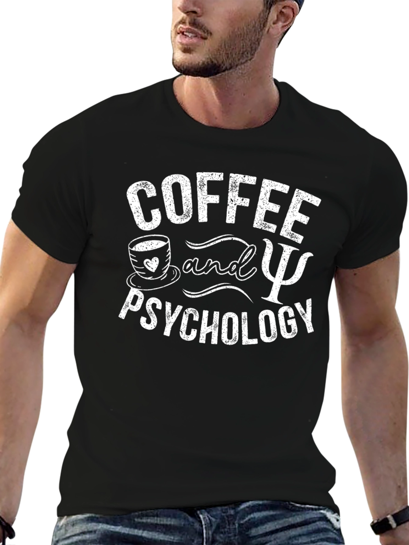Coffee and Psychology T-Shirt