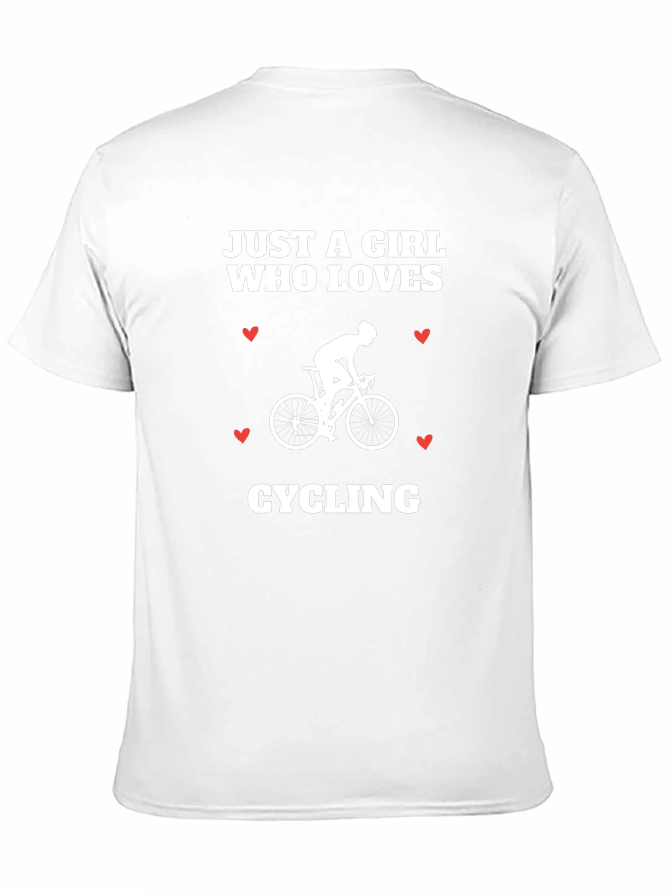 Just A Girl Who Loves Cycling T-Shirt