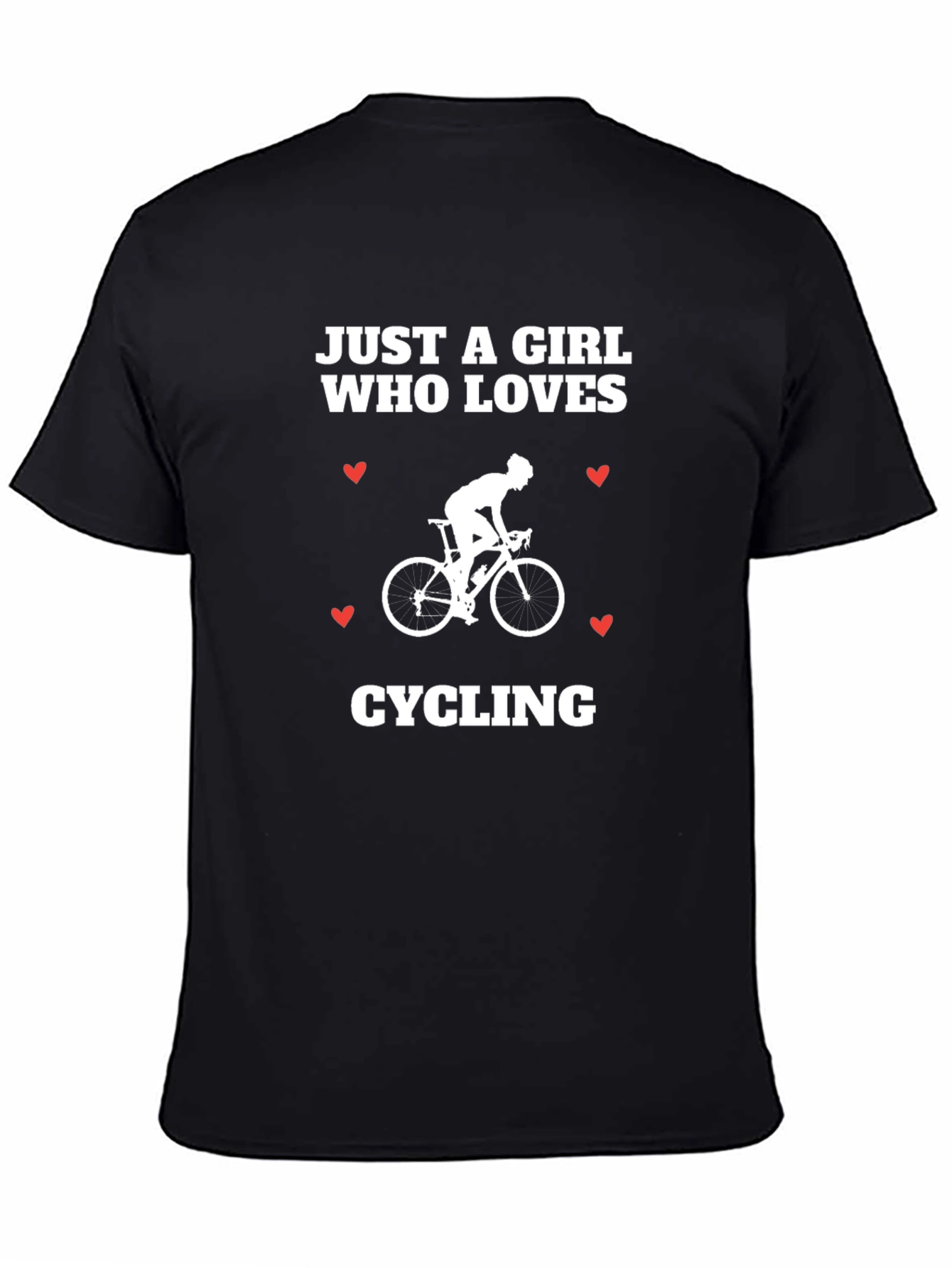 Just A Girl Who Loves Cycling T-Shirt