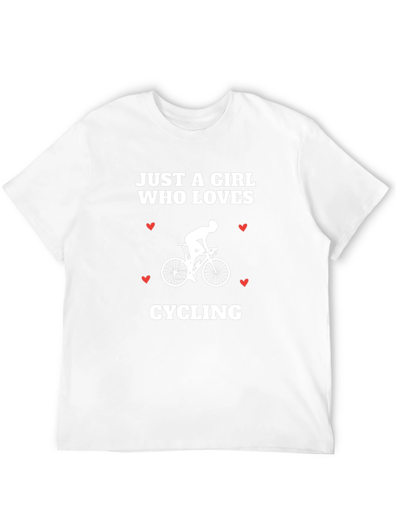 Just A Girl Who Loves Cycling T-Shirt