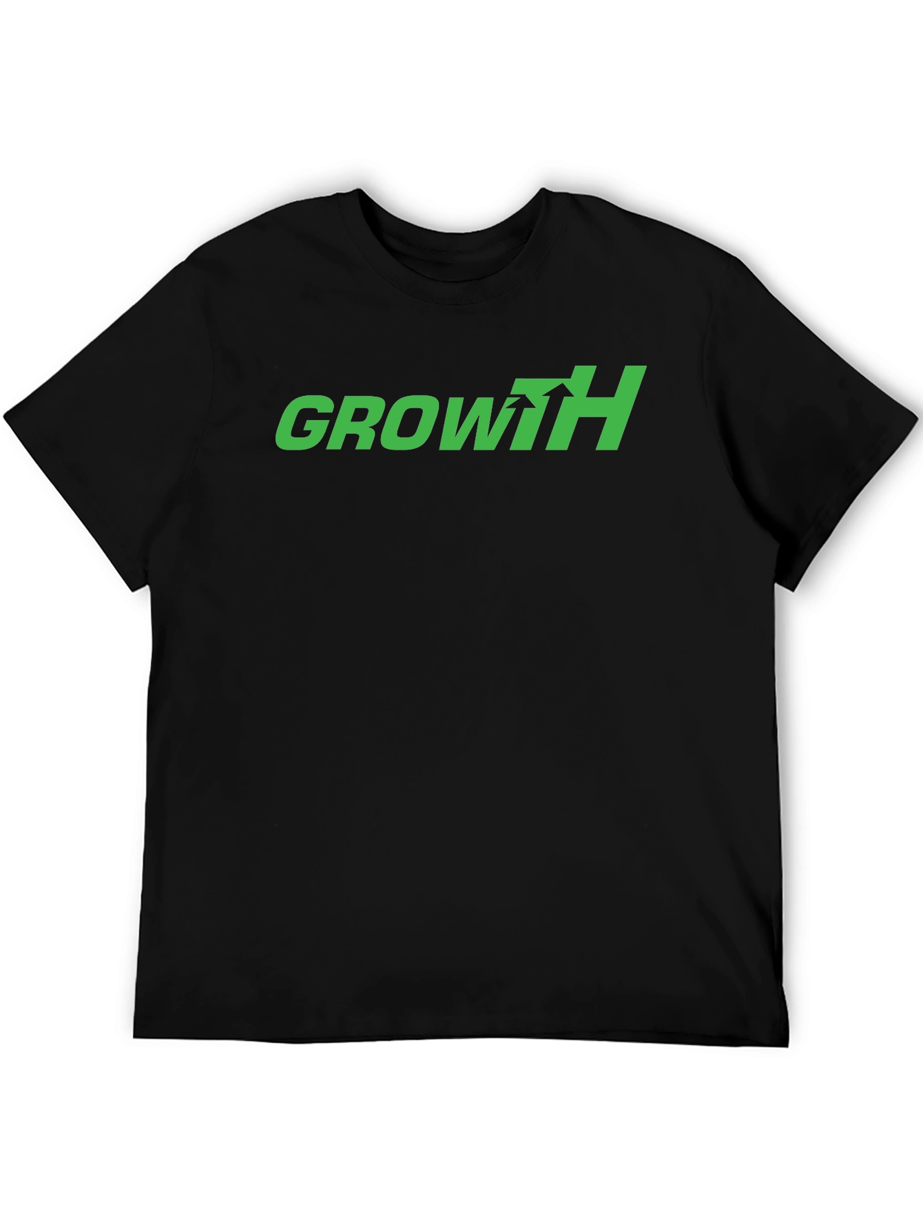 Growth Arrow Graphic Tee - Black
